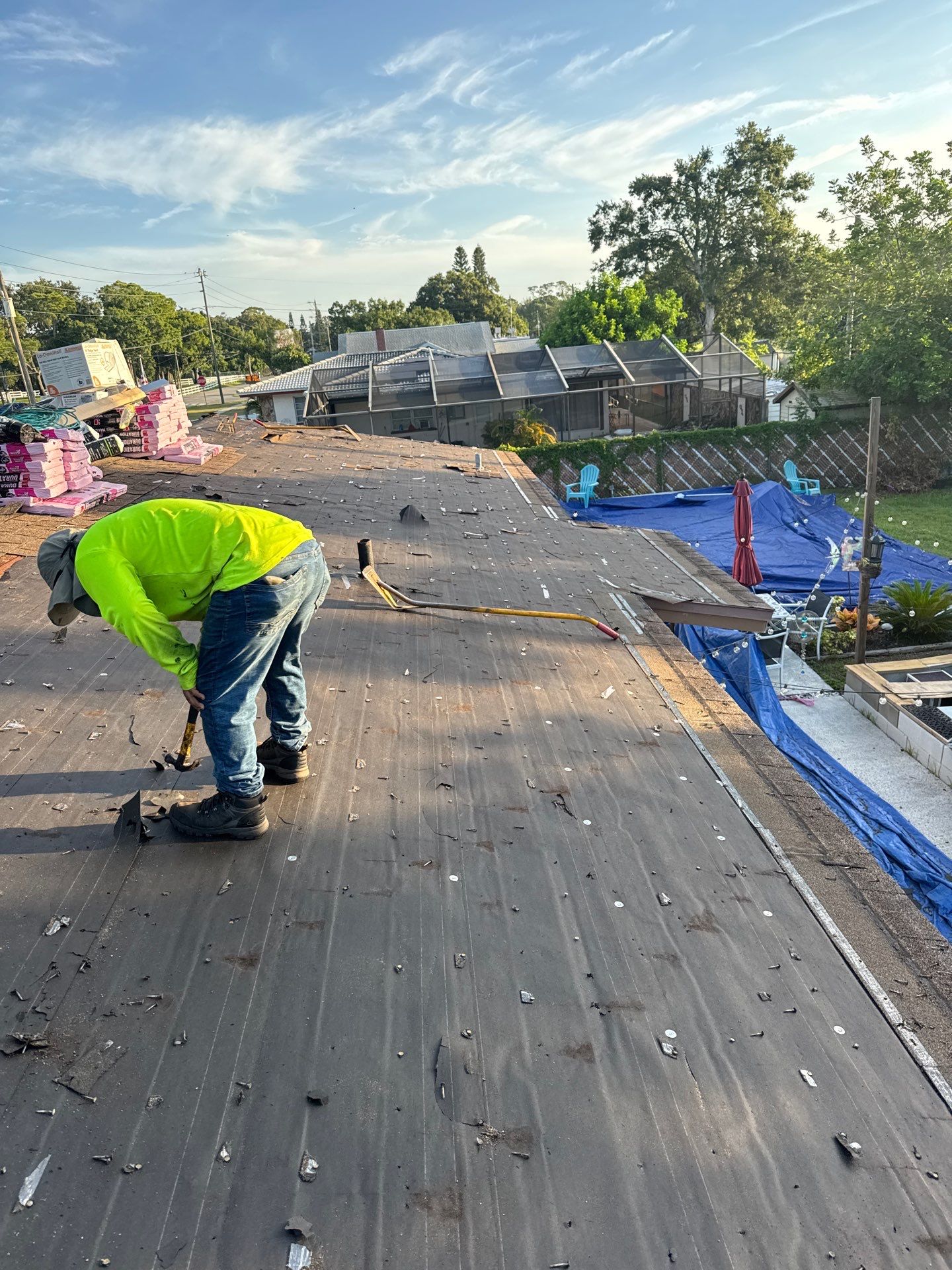 Project in Pinellas Park 33782 by Mitchell Roofing Company LLC