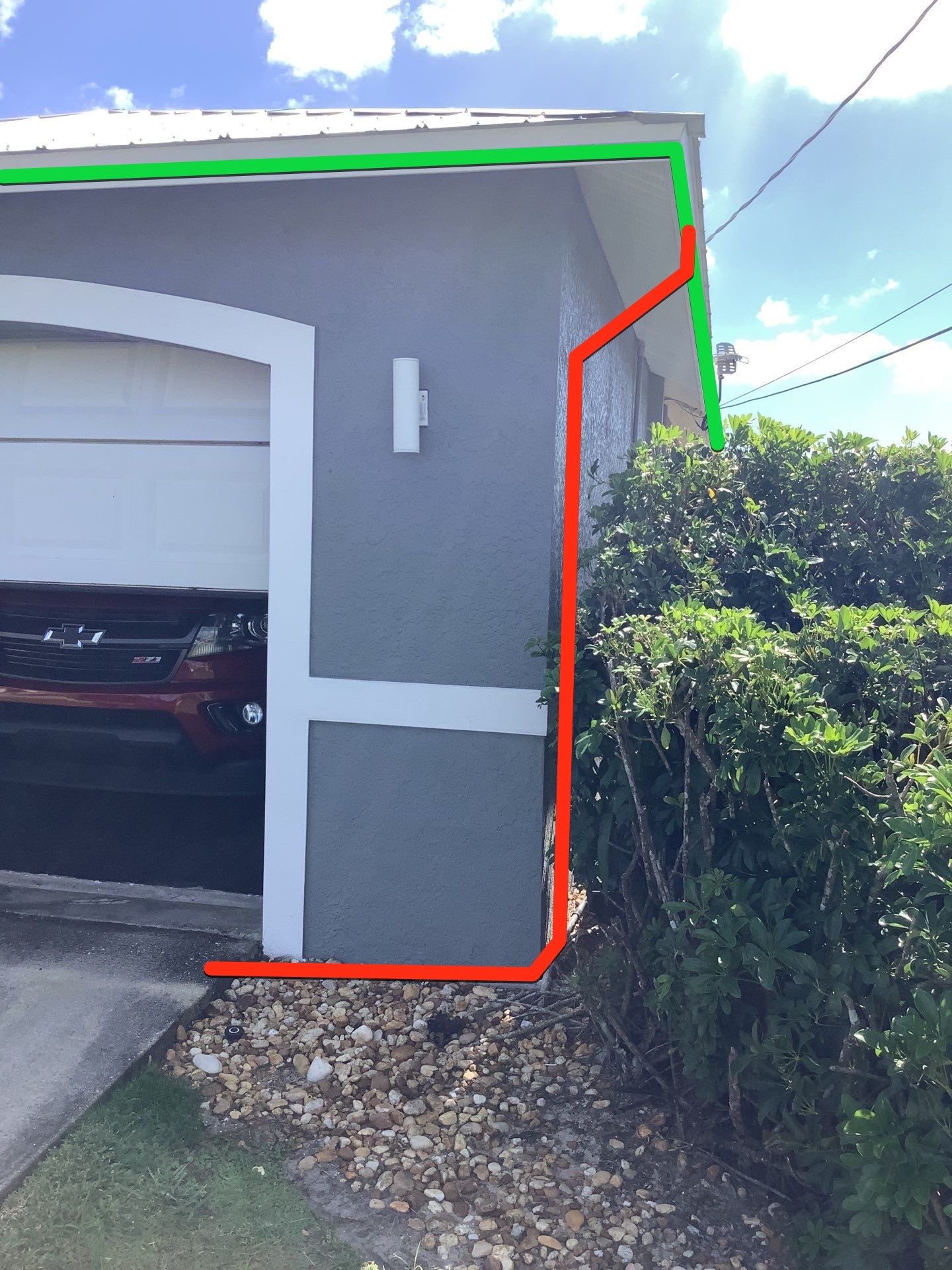 White 6 inch Seamless Gutters in Cape Coral FL by Gutter Professors