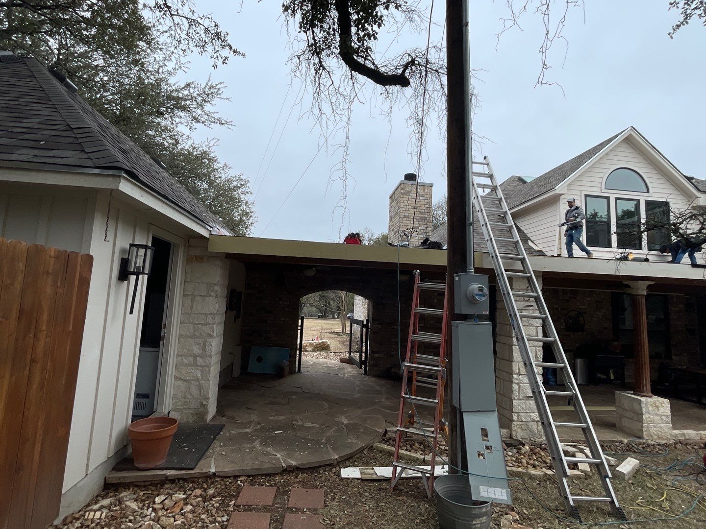 Residential Roof Replacement using Owens Corning Duration by Action Exteriors Austin