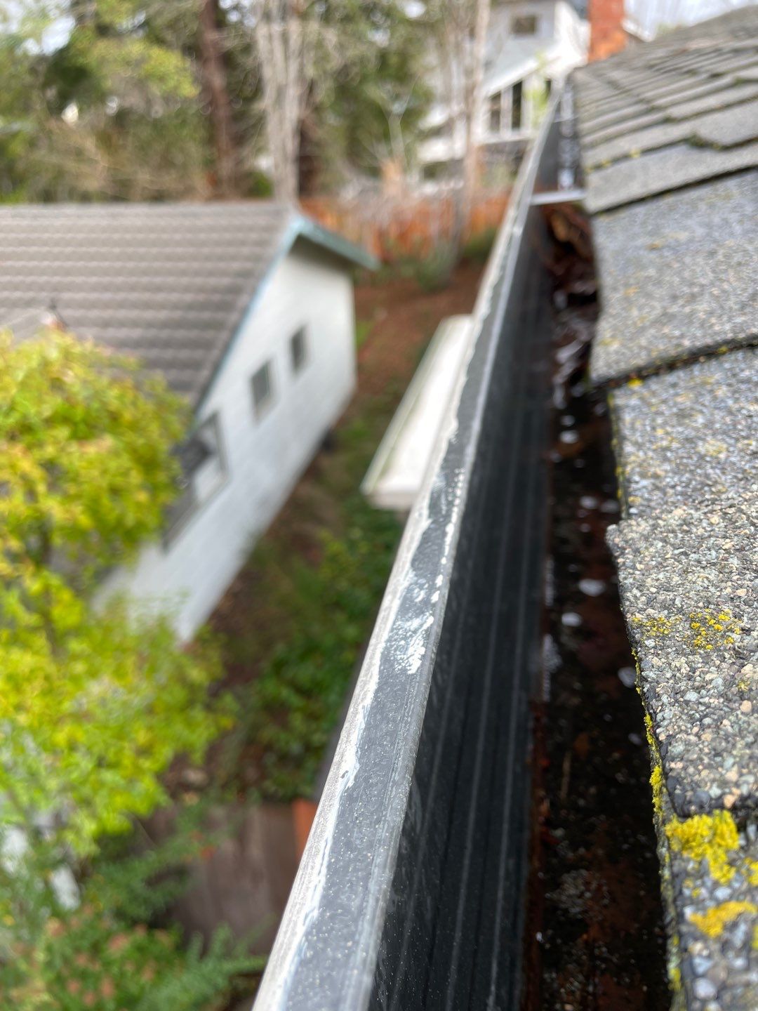 San Jose Gutter Cleaning on a 2 story home by All One Solar Shine