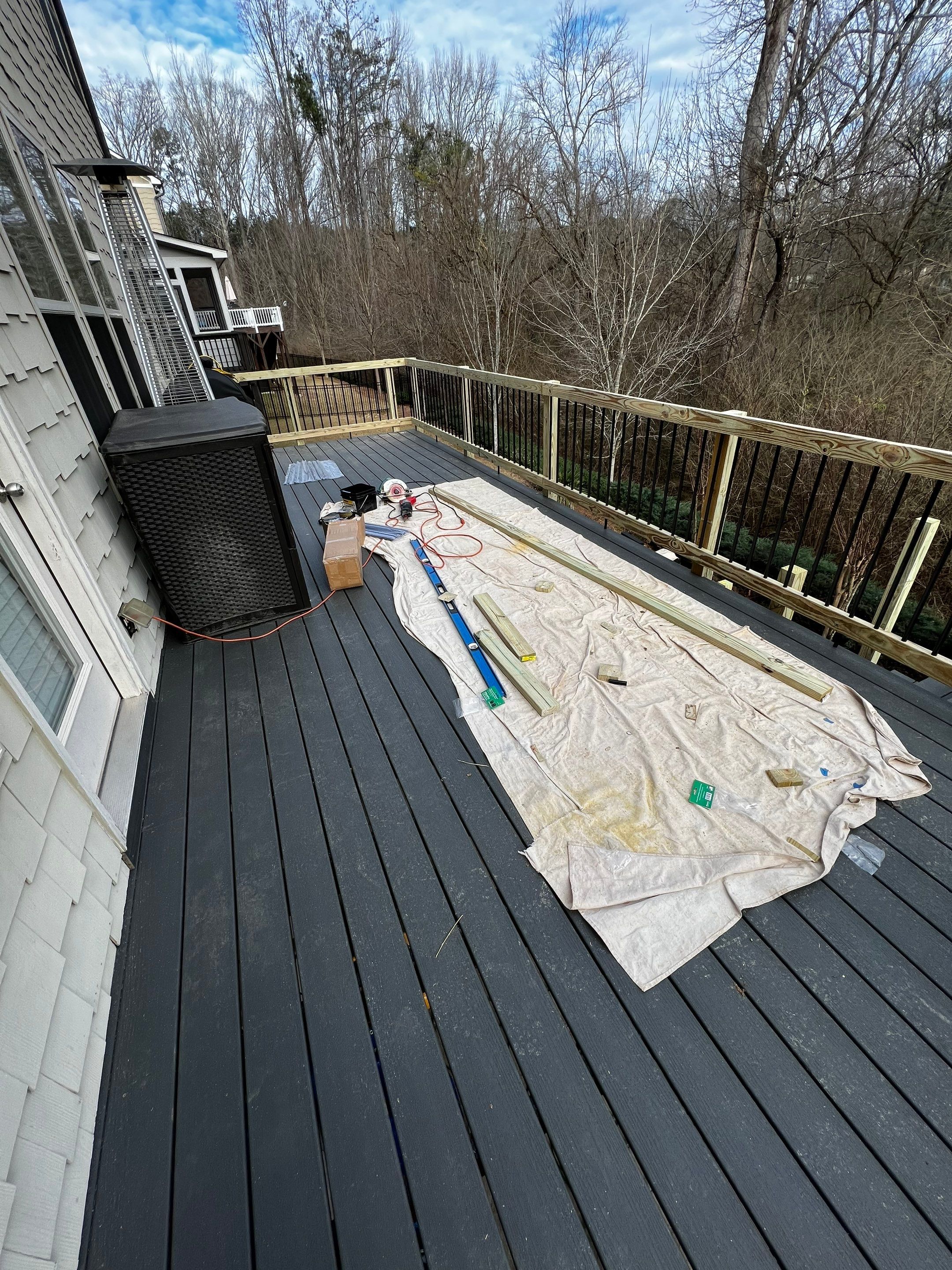 Composite Deck and Underdeck Porch Installation in Smyrna by Swift Home Renovations