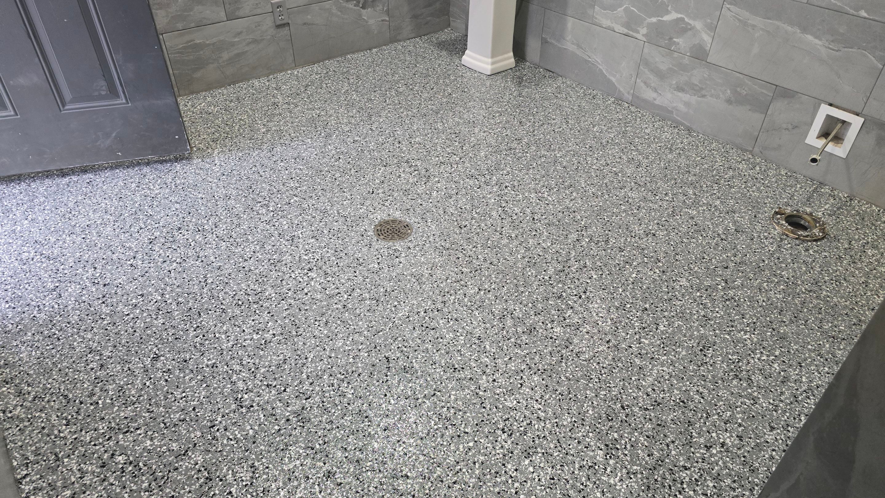 Campground Bathroom Using Wombat by Elite Floor Solutions