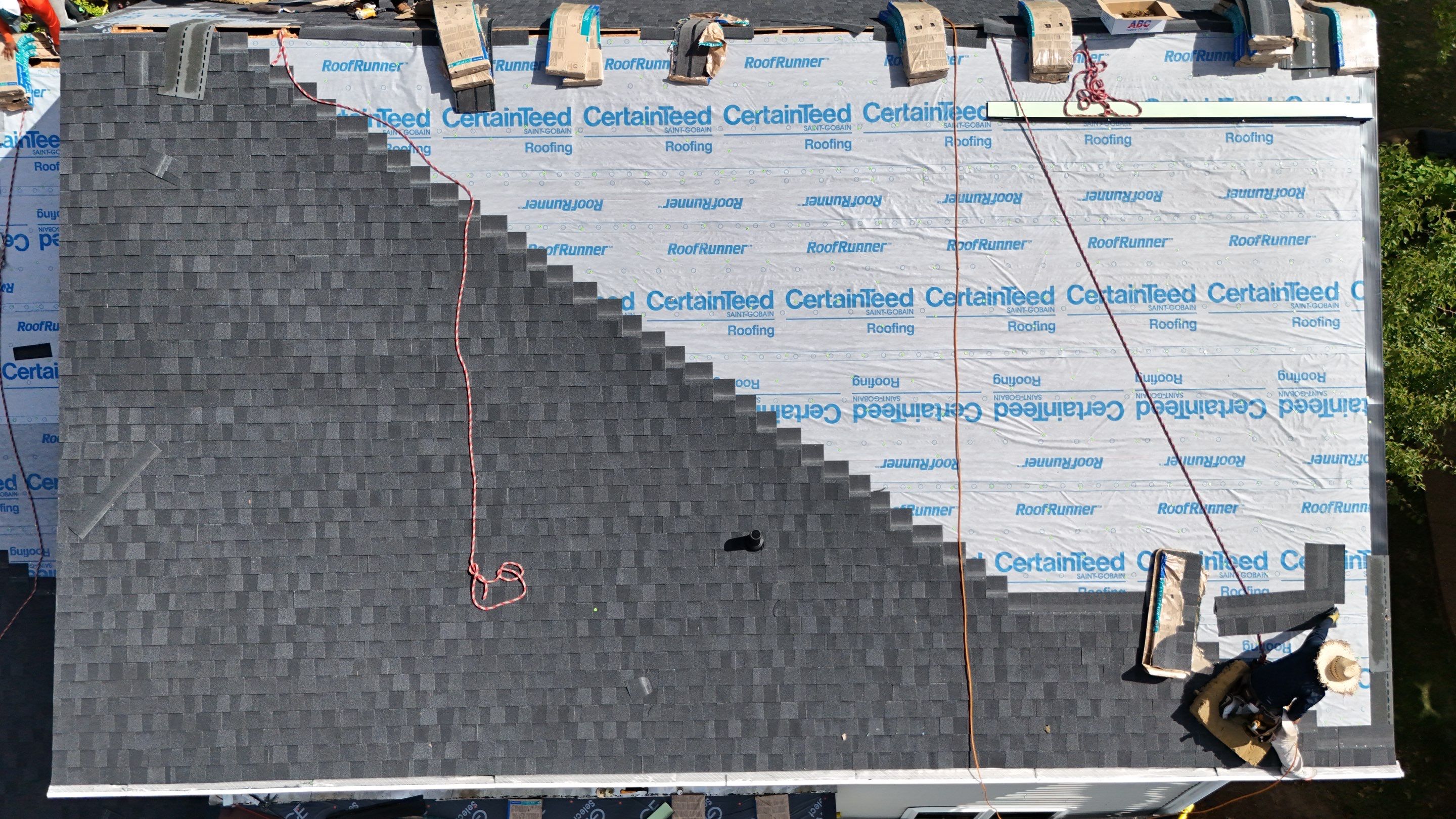Charcoal Black Re-Roof by Royal House LLC