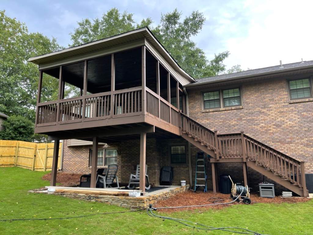 Camero Lane - Screened Porch by Pillar and Pine