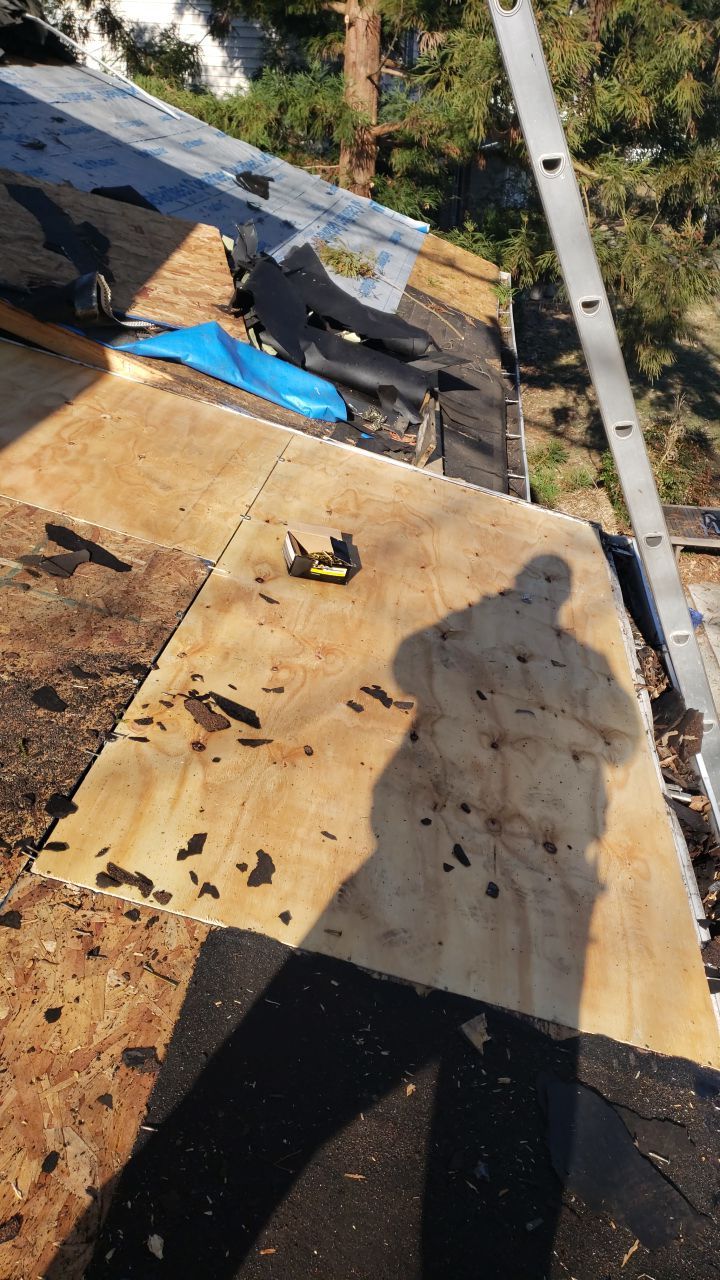 Burke Certainteed Landmark Pro MD Colonial Slate New Roof Installation by RM Banning, Inc.