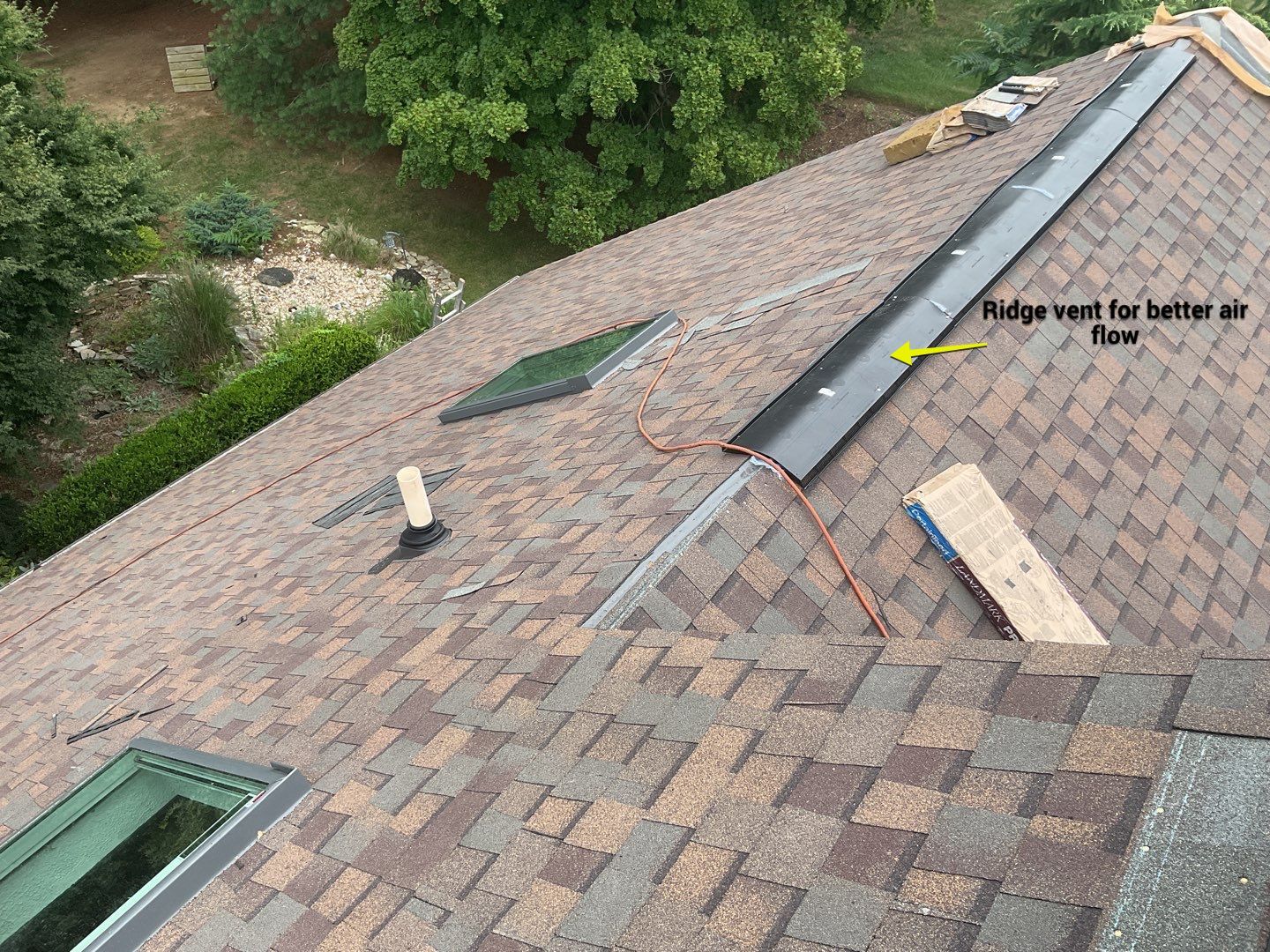New Shingle Roof, New Skylights, New Windows, Repair T-1 11 panels by Alpha Design Services