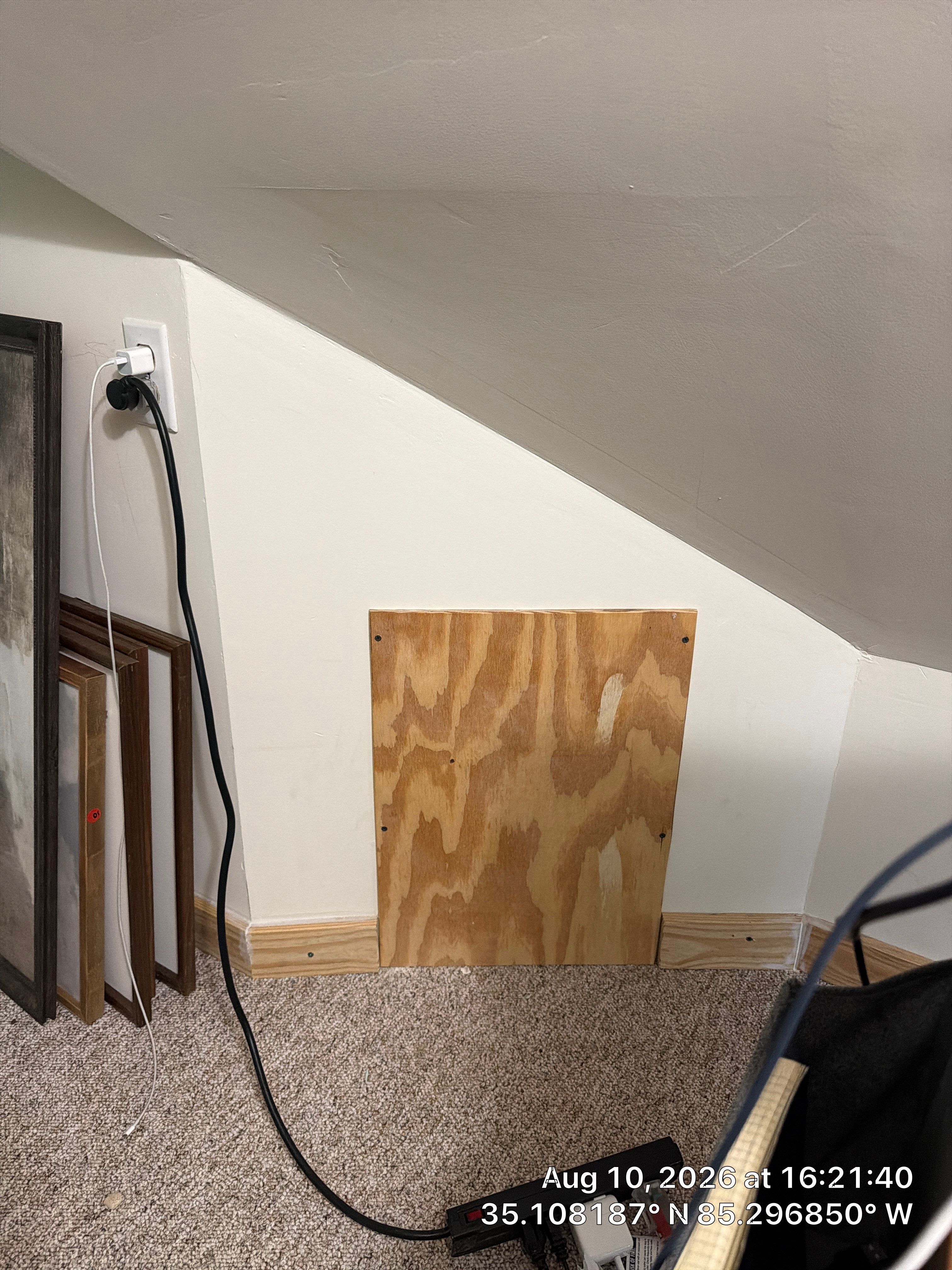 Attic Access Panel and GreenGuard XPS Insulation Installation in Chattanooga by CompanyCam Sales Demo