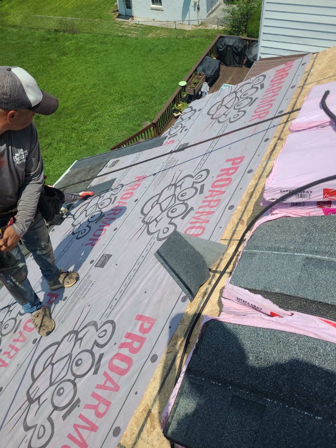 Estate Gray Roof Replacement with Platinum Protection in York, Pennsylvania by Bealing Roofing & Exteriors