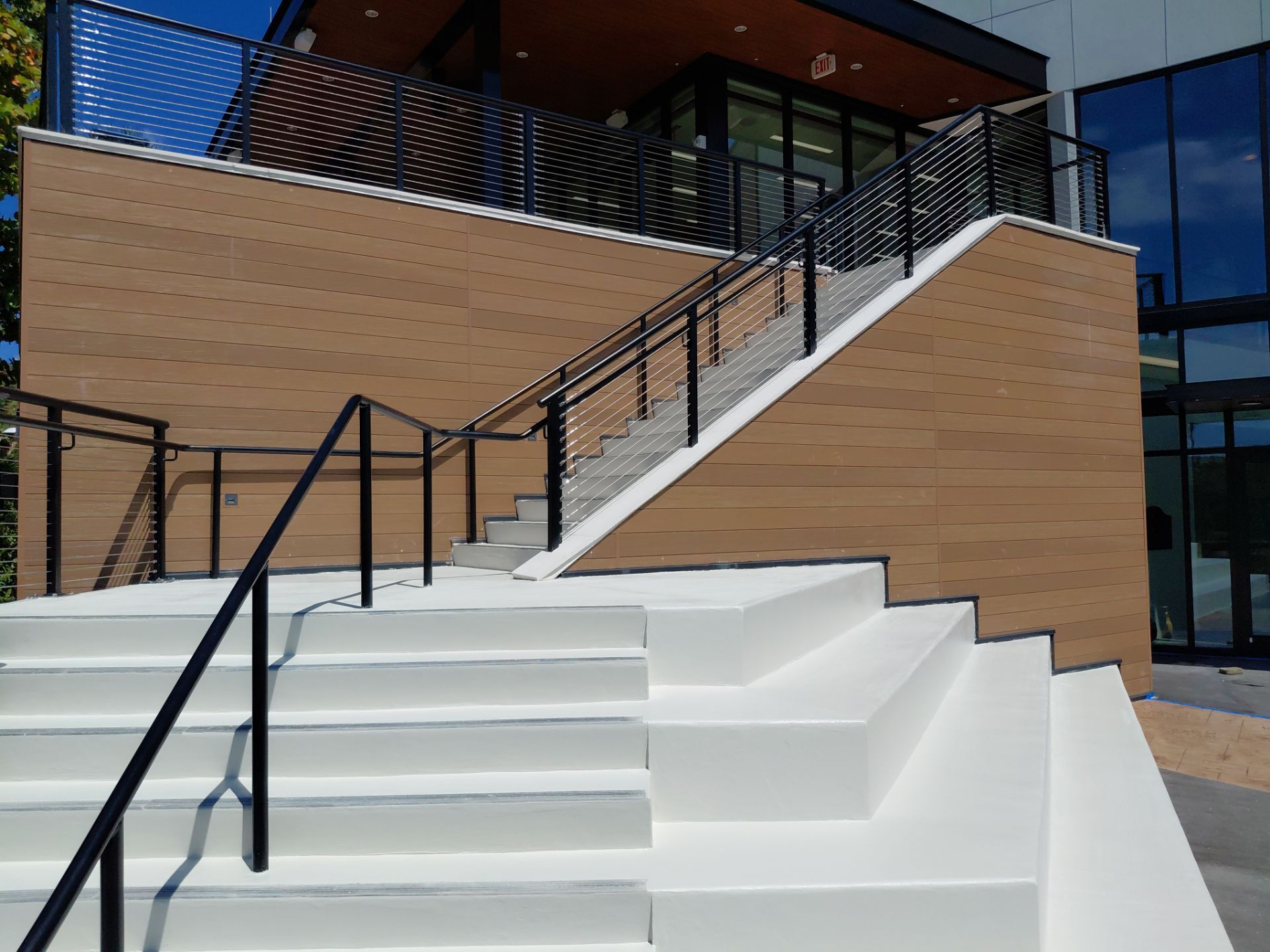 Painted Exterior Steps by Seamless Surfaces