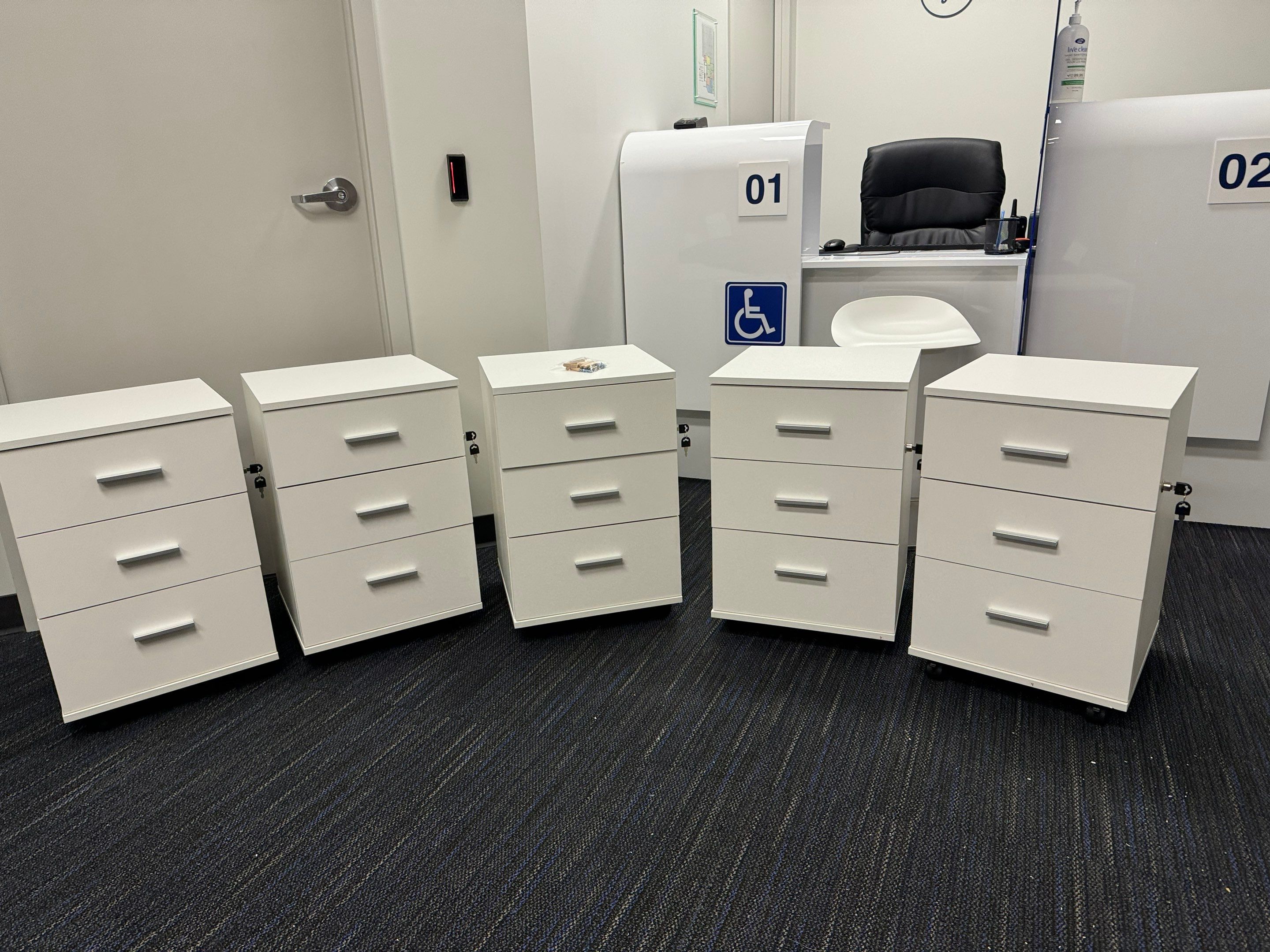 Drawer Installation For VF Service Canada by YVR Construction Group