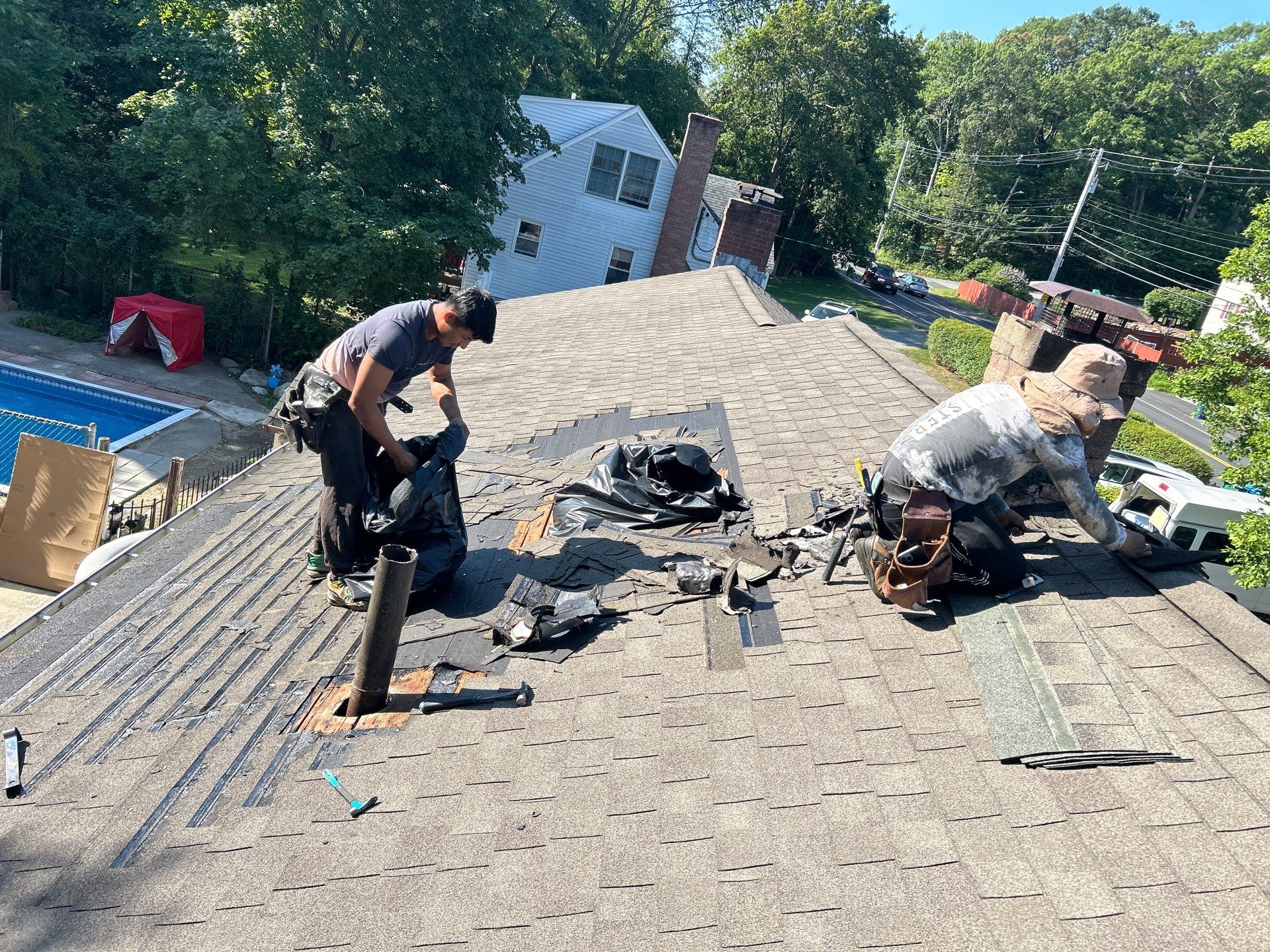 Chimney Flashing, Siding & Roof Leak Repair by Mighty Dog Roofing of Greater Middlesex County