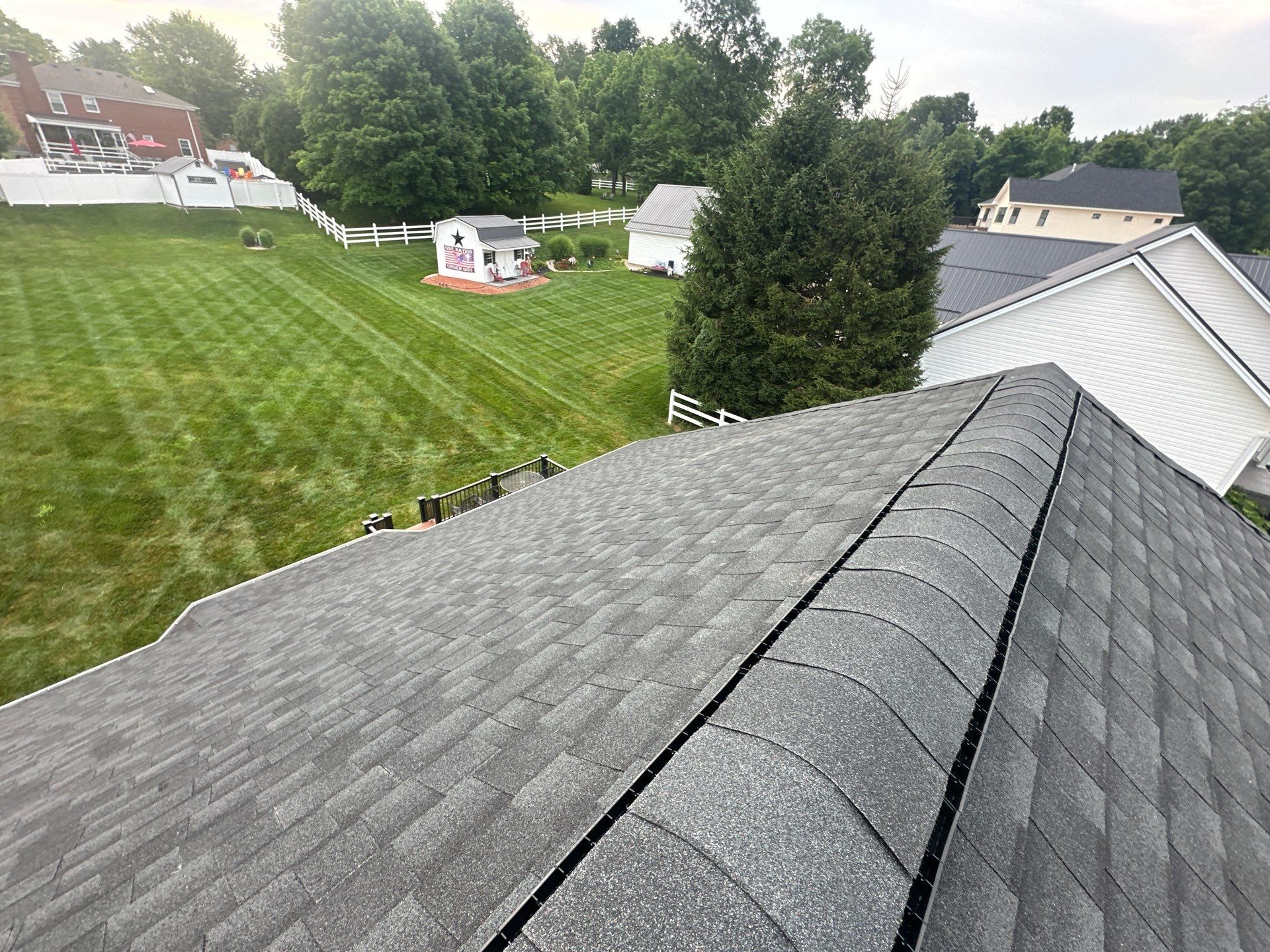 Residential Roofing Installation using Timberline UHDZ Shingles - Charcoal by RoofX 