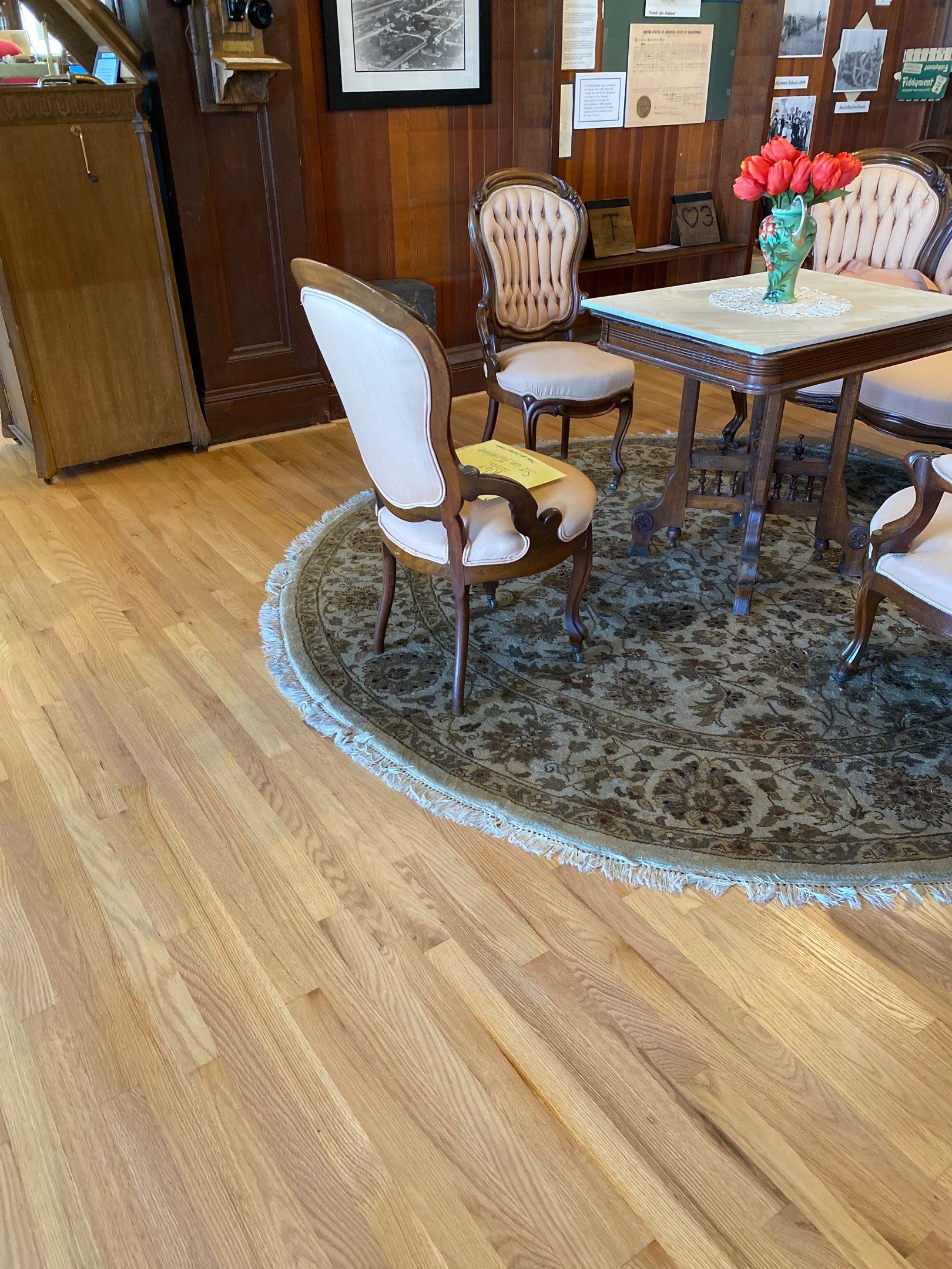 Carnegie Museum Roseville Refinish by Footprints Floors South Sacramento