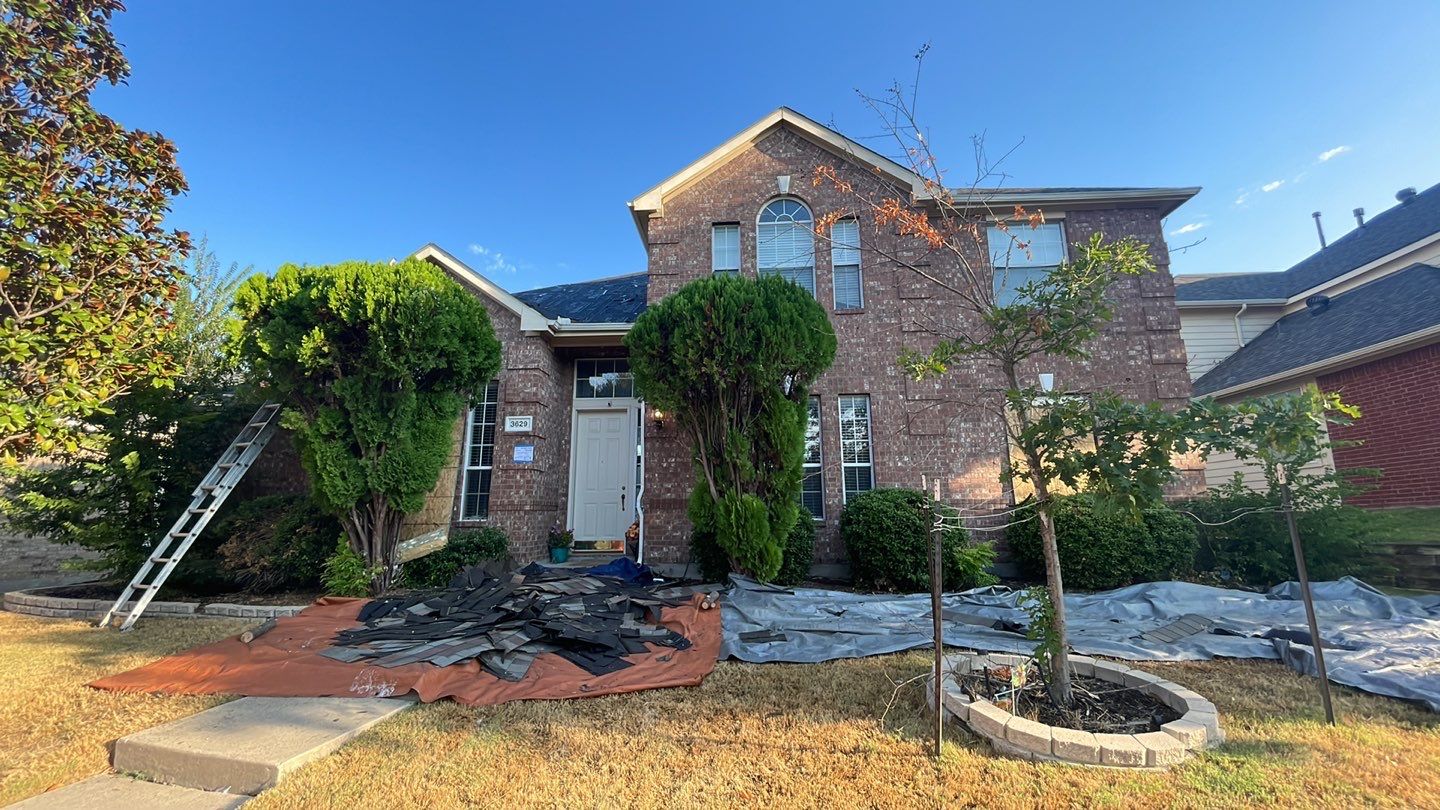 Residential Roofing Installation using GAF Timberline HDZ - Plano TX by Lighthouse Contractors