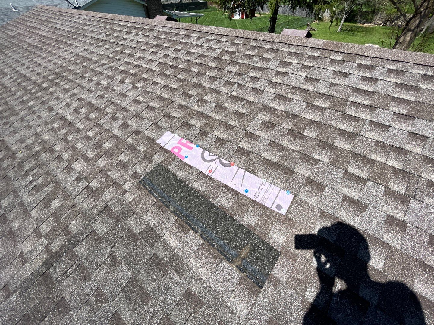 Residential Roof Install with Driftwood Shingles by WIW Enterprises Inc