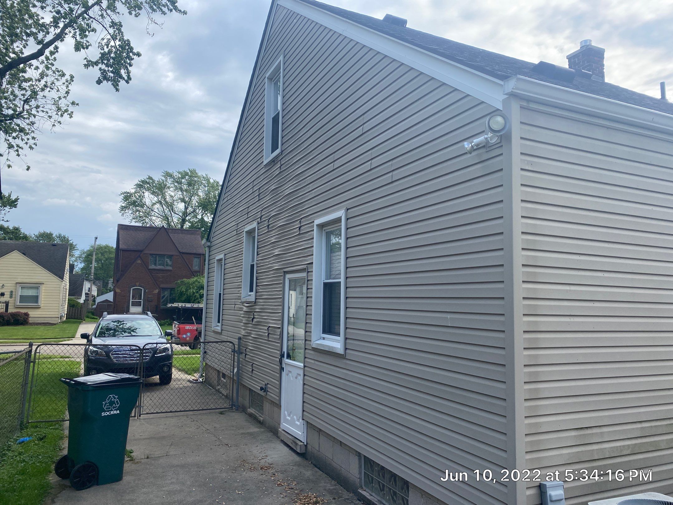 Siding Replacement using CertainTeed Restoration Classic D5 Forest Green by 180 Contractors