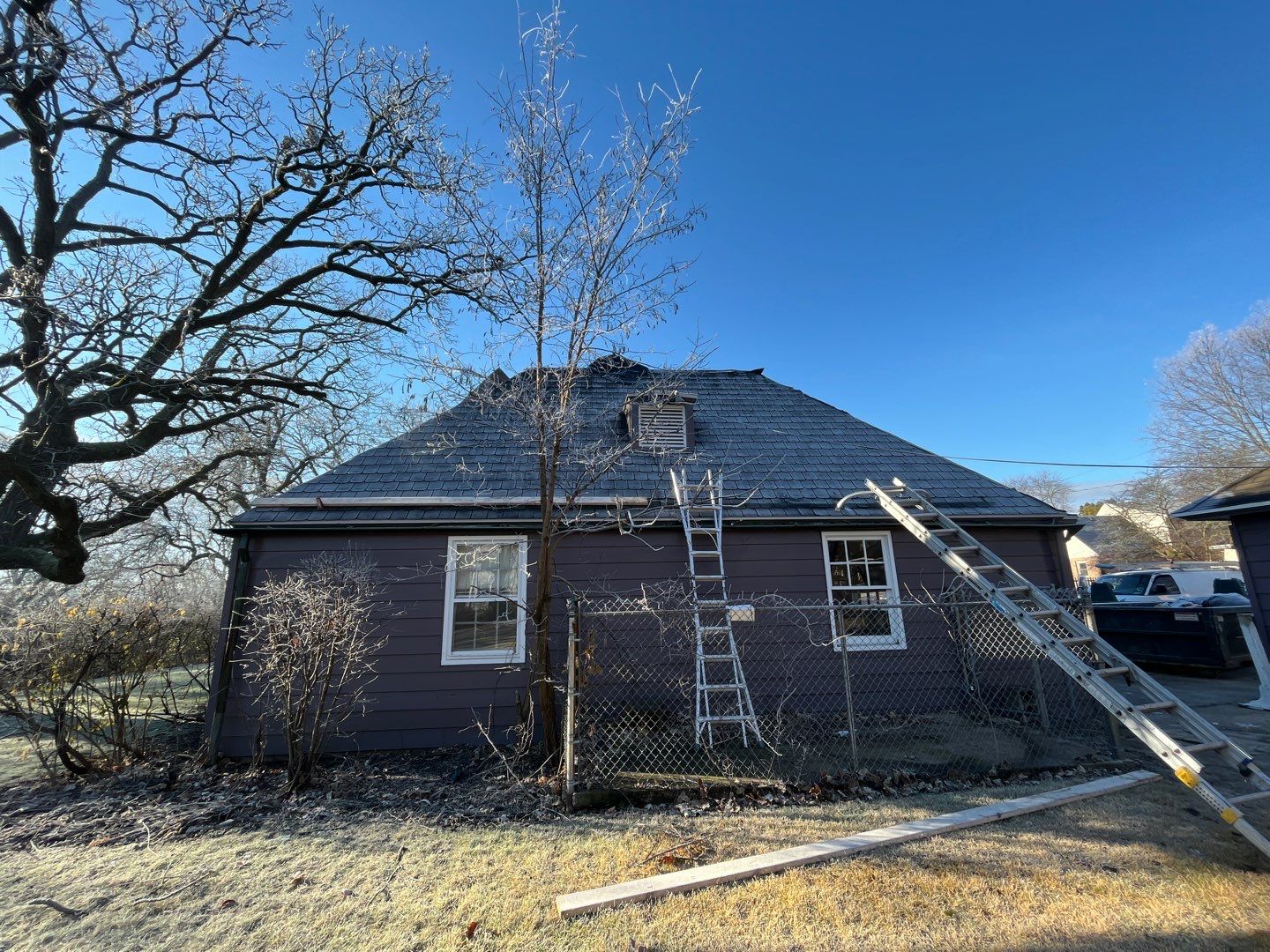 Slate Roof Removal using Atlas Storm Master Slate by Total Exteriors