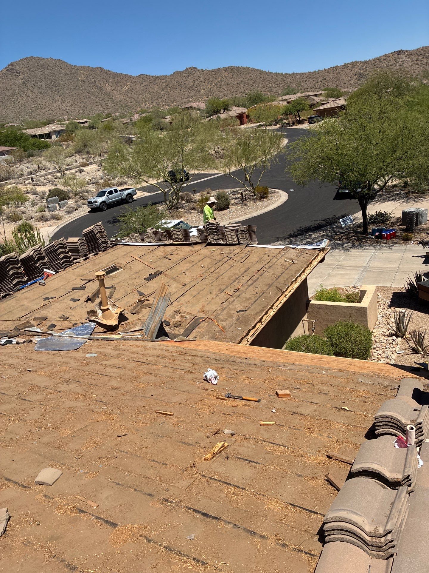 Tile Reset in Northern Scottsdale by Weather-Tite Roofing