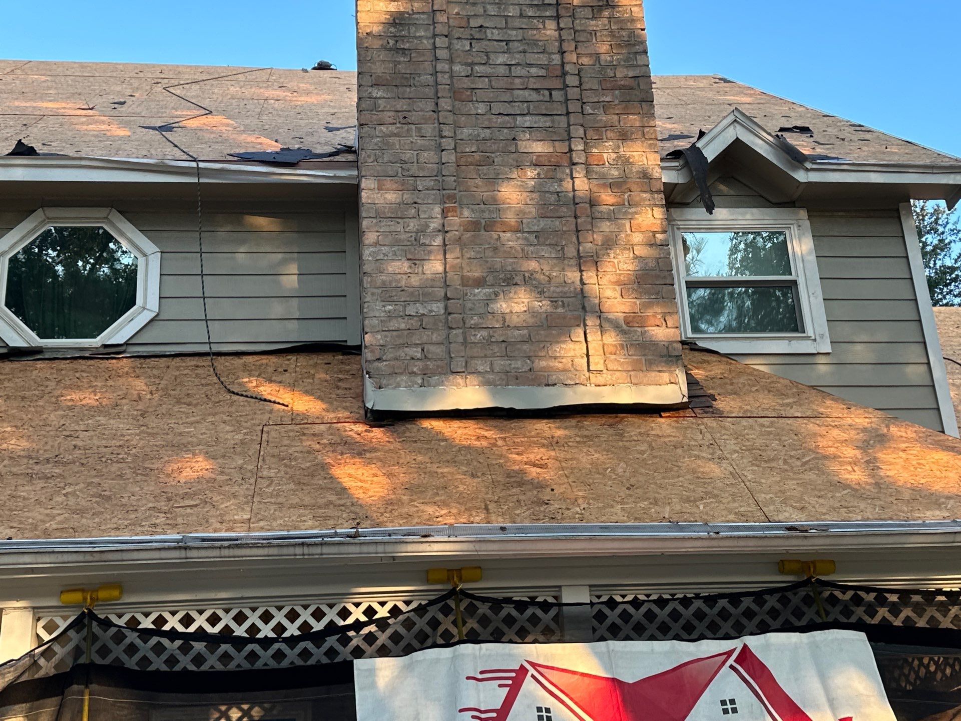 Project in Houston by Motion Roofing