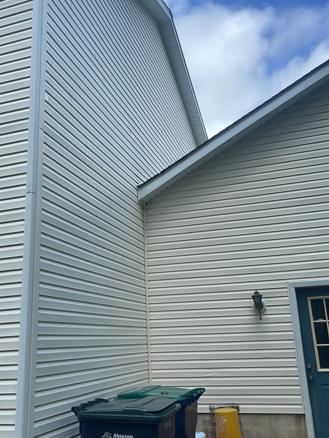 House Wash, Roof Refresh sections & Concrete Cleaning by SJ Exterior