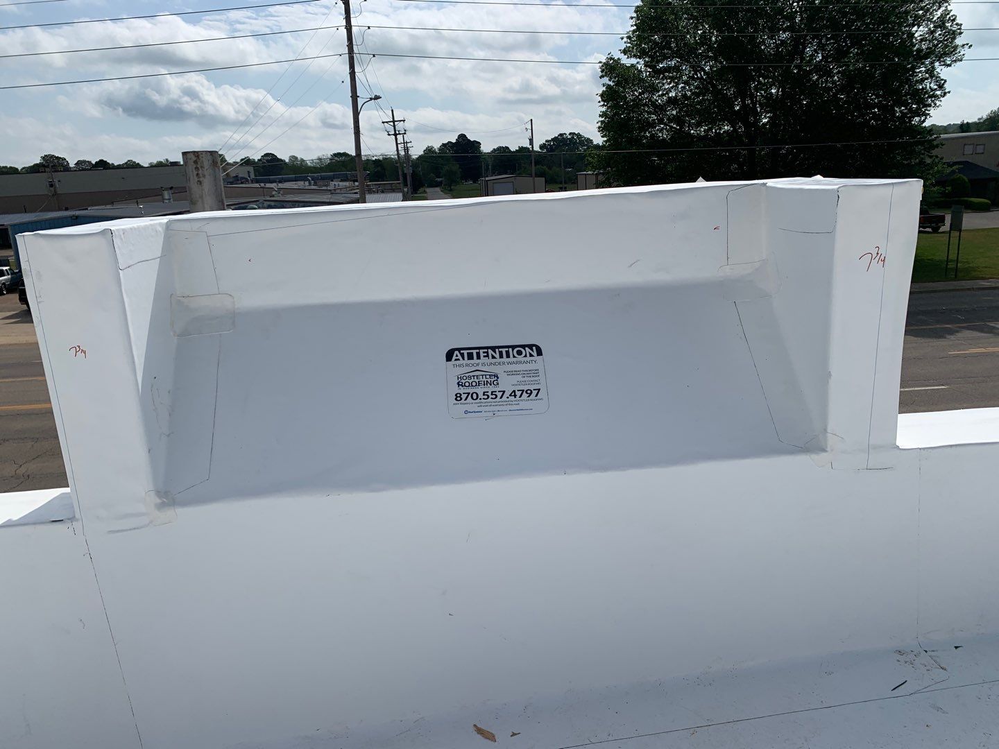 Chicken Express, Nashville by Hostetler Roofing