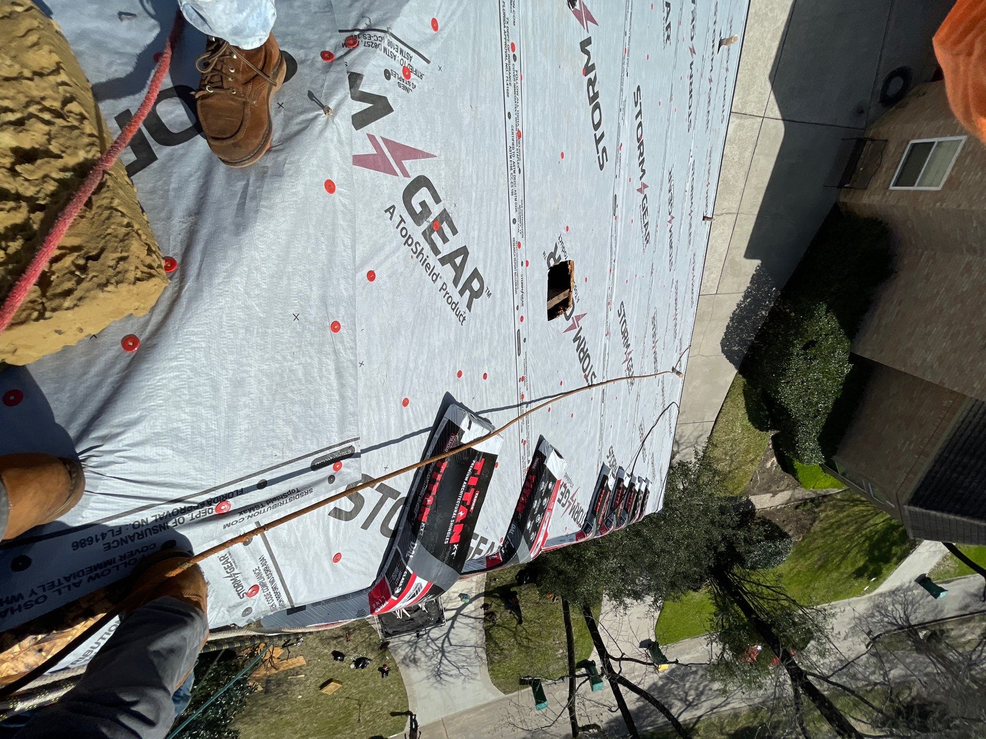 Roof Replacement Spring by Roof Repair Company