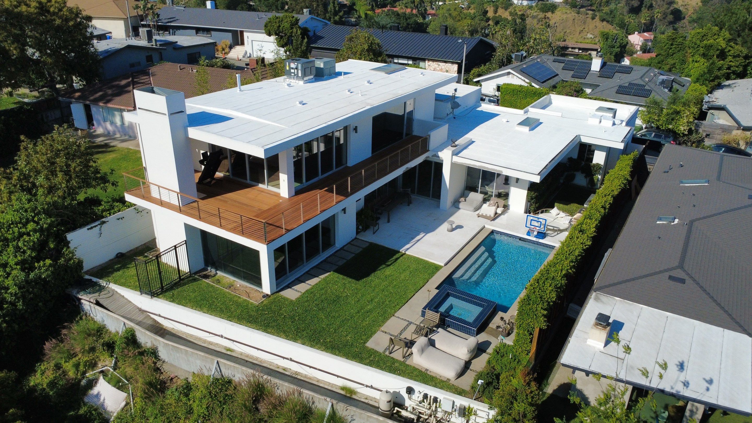 Residential Project in Hollywood Hills by Hull Brothers Roofing