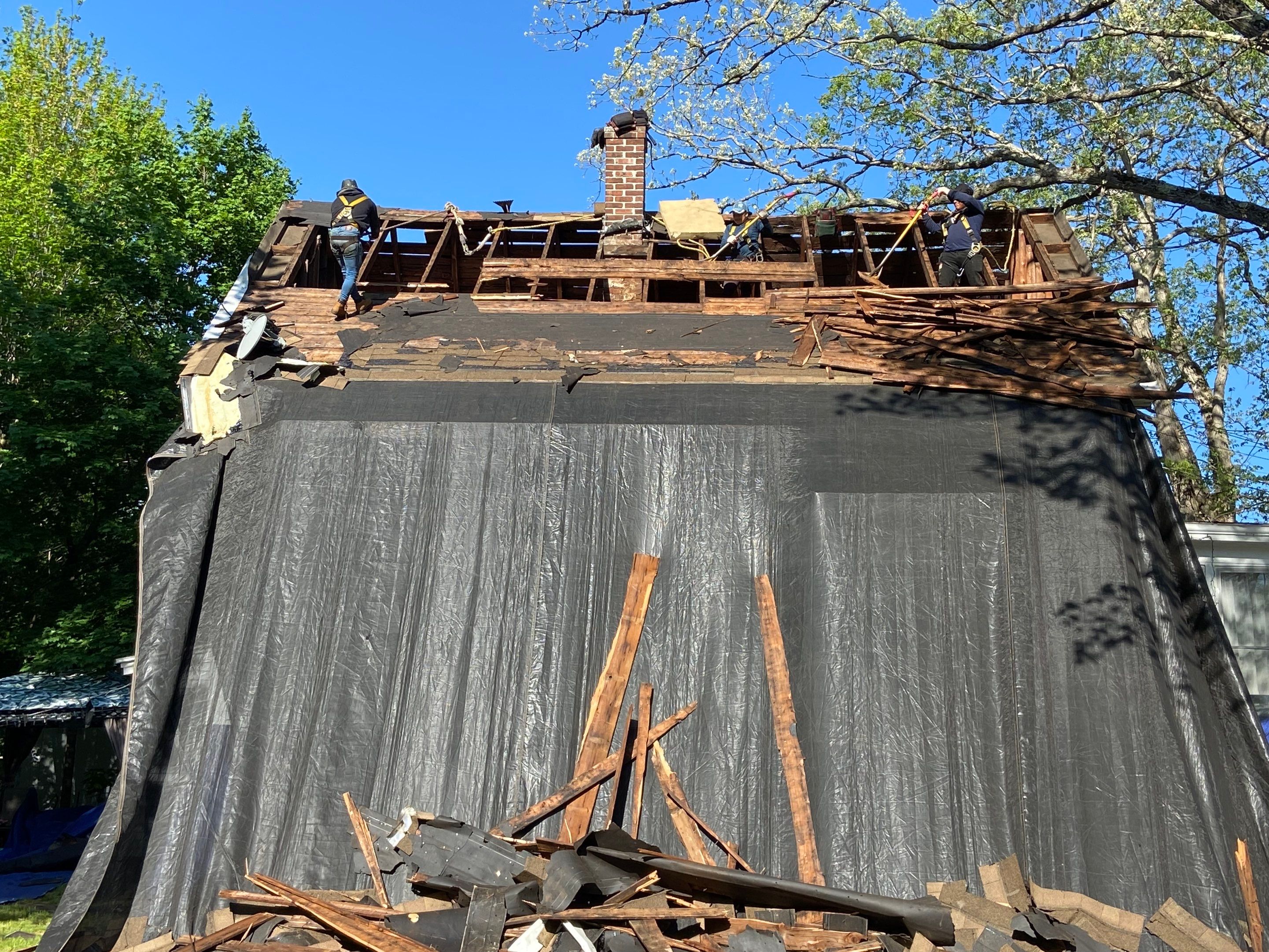 Residential Roofing Installation using Owens Corning TruDefinition by Sensible Home Solutions