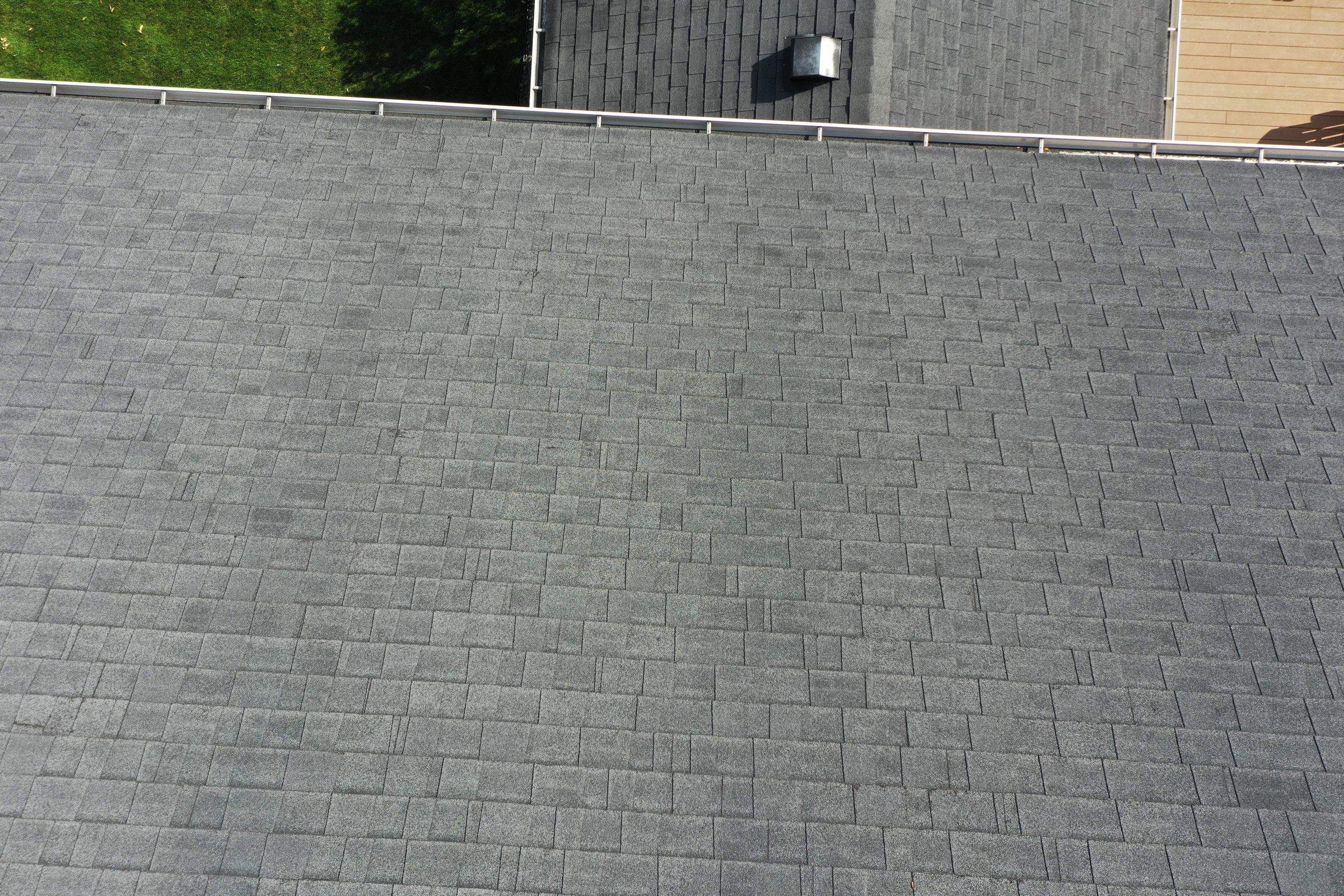 Residential Roofing Installation using Certainteed Landmark Moire Black by MODERN EXTERIOR SYSTEMS