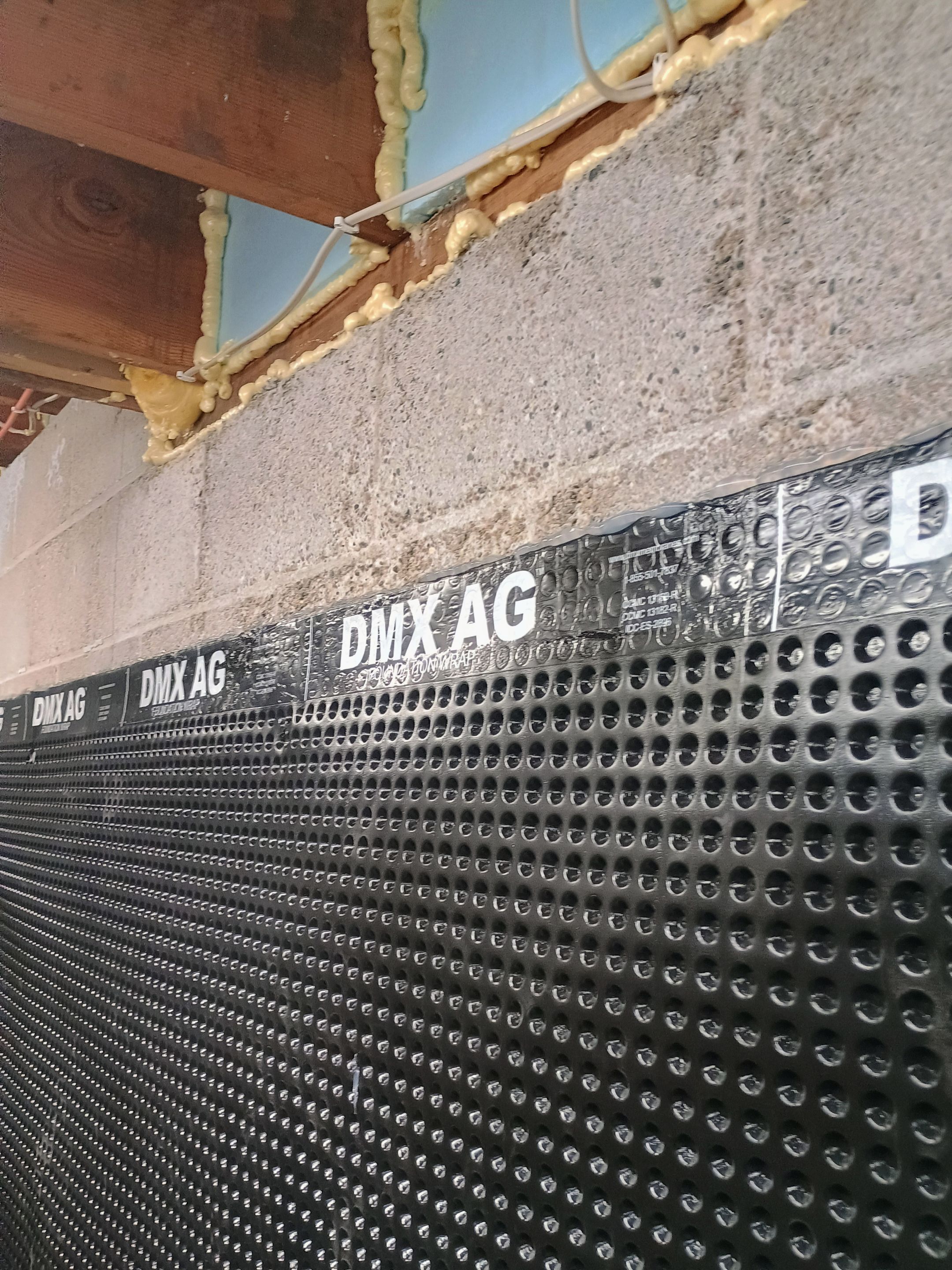 Depressurizing Denny's Basement Wall by Waterproofing Northeast