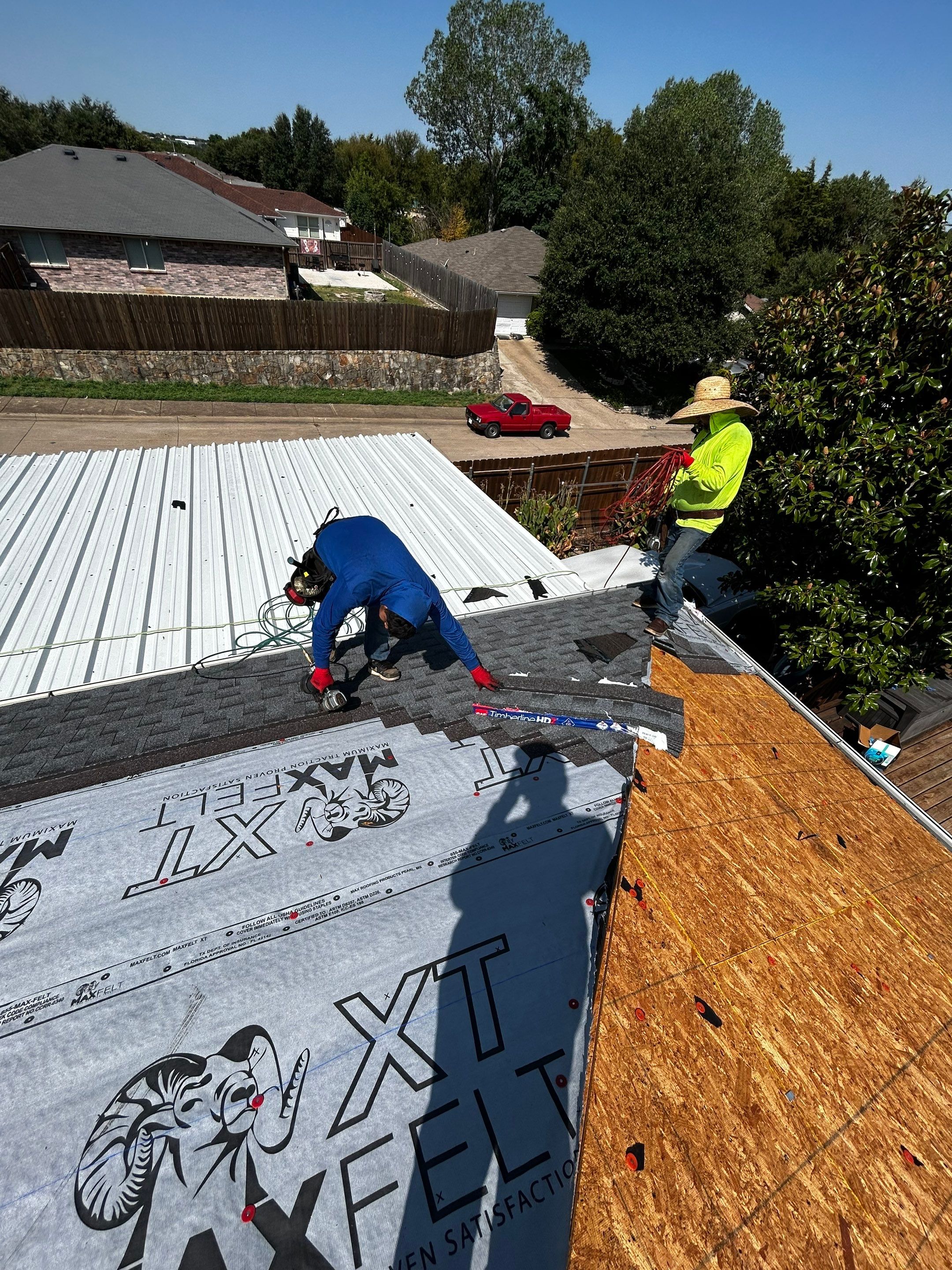 New Roof using GAF HDZ by AquaShield Restoration USA