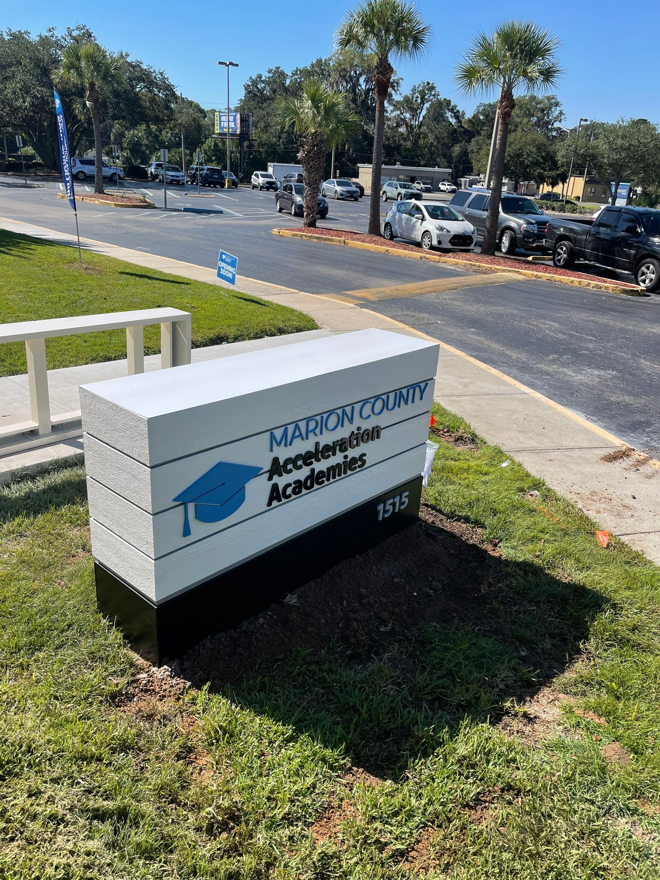 Monument Sign for Marion County Acceleration Academies by SignCrafters