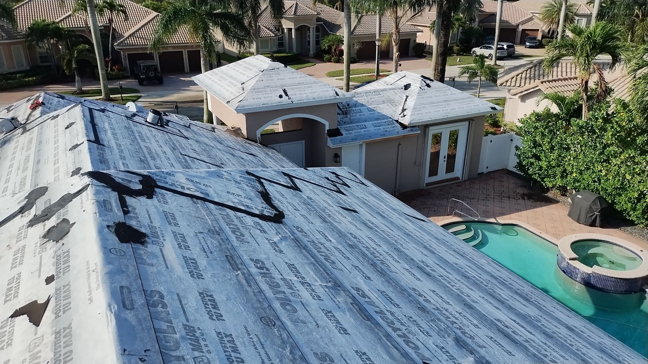 Residential Roofing Installation using Eagle Roofing Tile by BLUES BROTHERS ROOFING