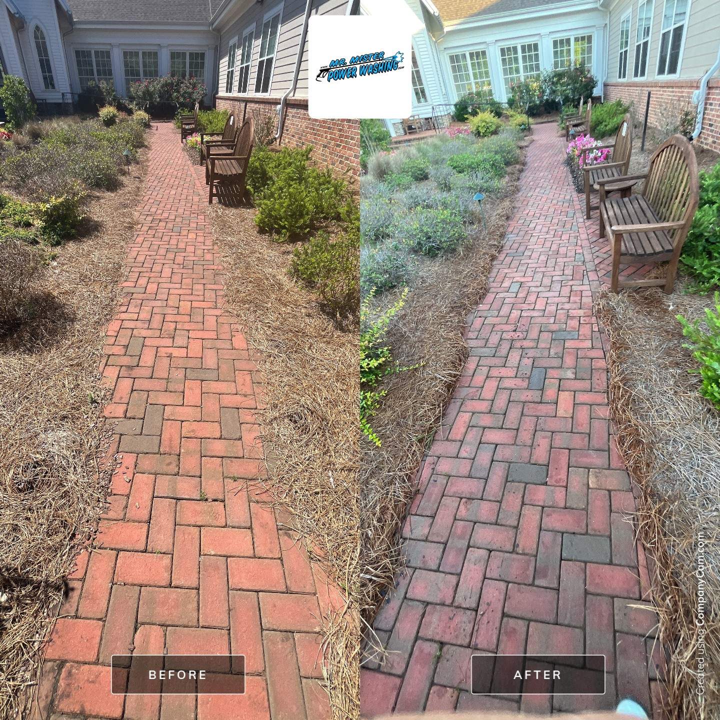 Huntsville Hospice Center by Mr. Mister Power Washing