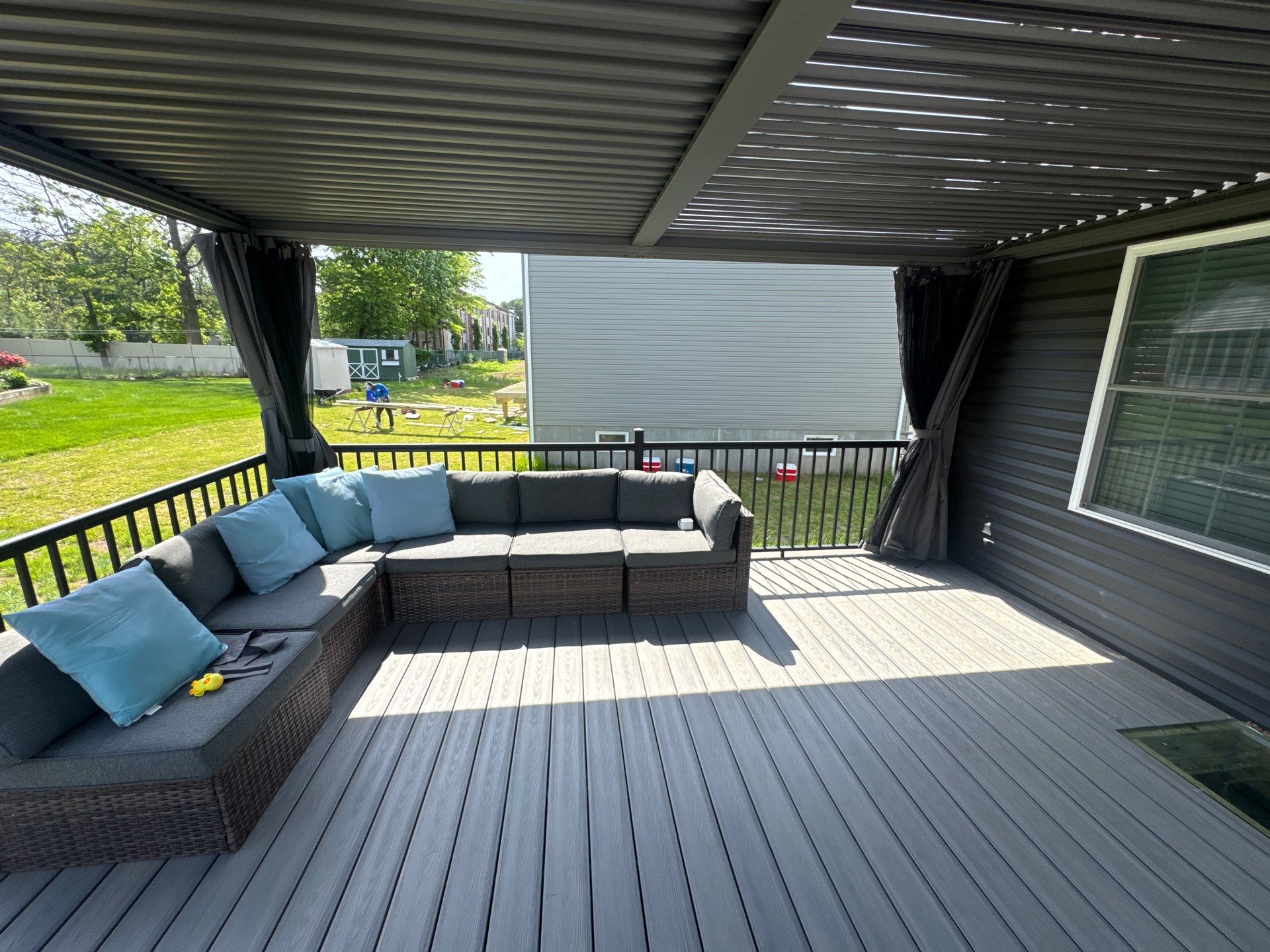 New Deck in Piscataway, New Jersey by deck guardian