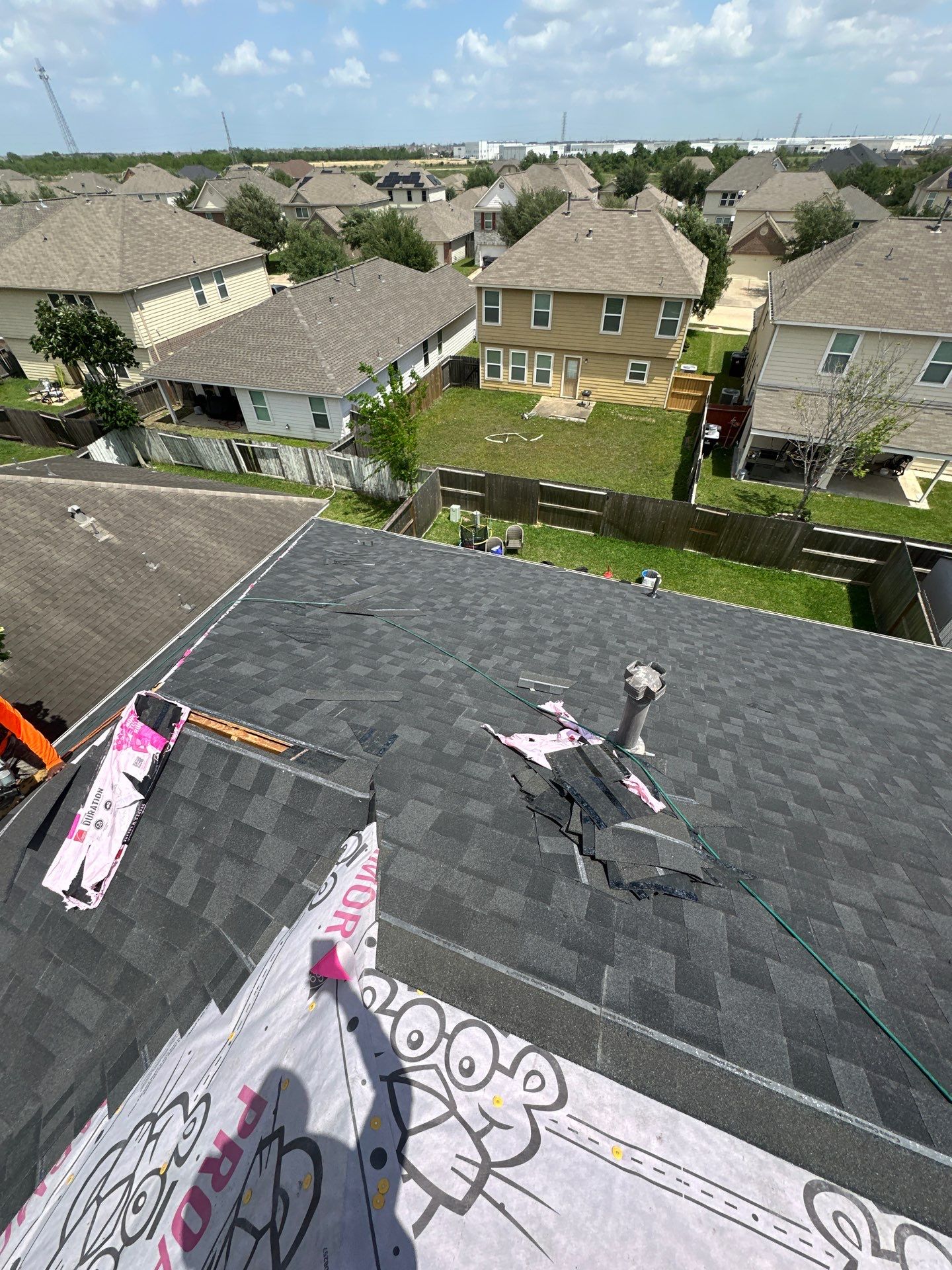 Project in Katy by Motion Roofing