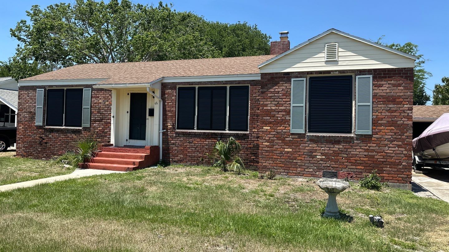 Impact Bahamas in Matte Jet Black by Smart Guard Shutters