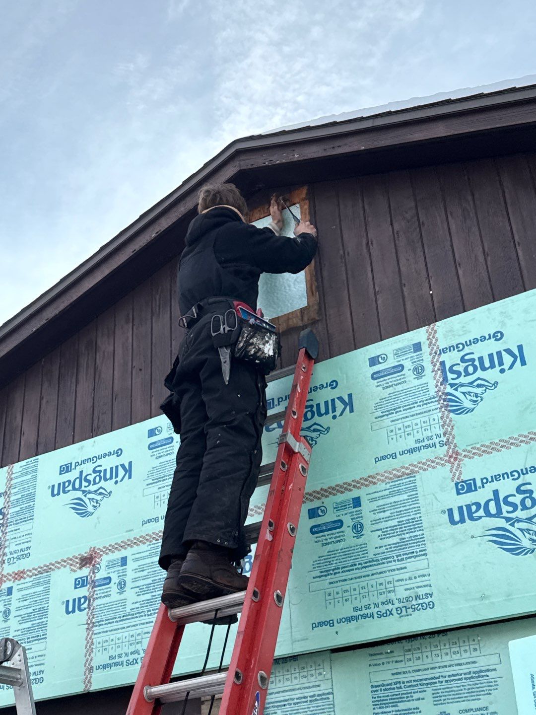 Siding Replacement using Ascend S12" Board & Batten by 180 Contractors