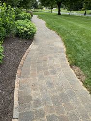 Paver Re-Leveling in Phillipsburg, NJ — Gallo Bros job photo