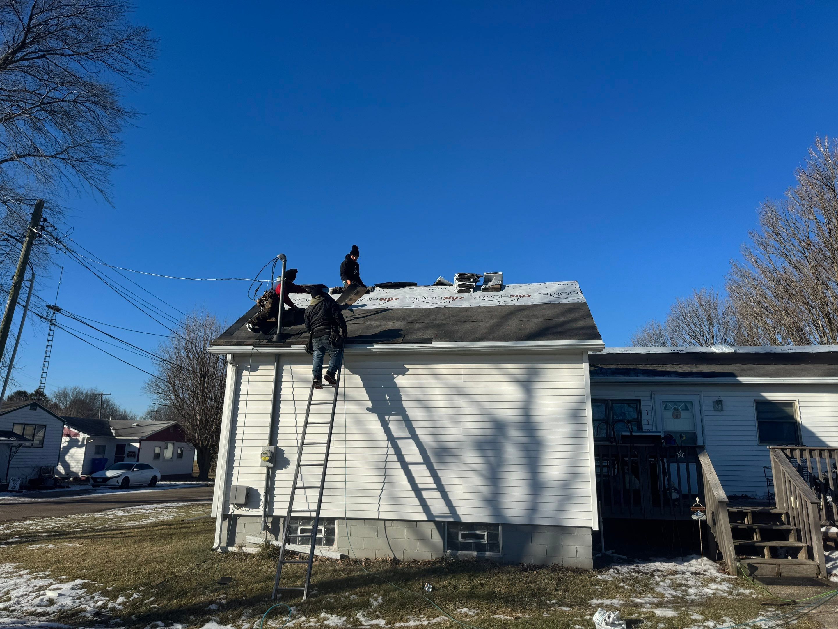 Sharkey Roof by Erie Home