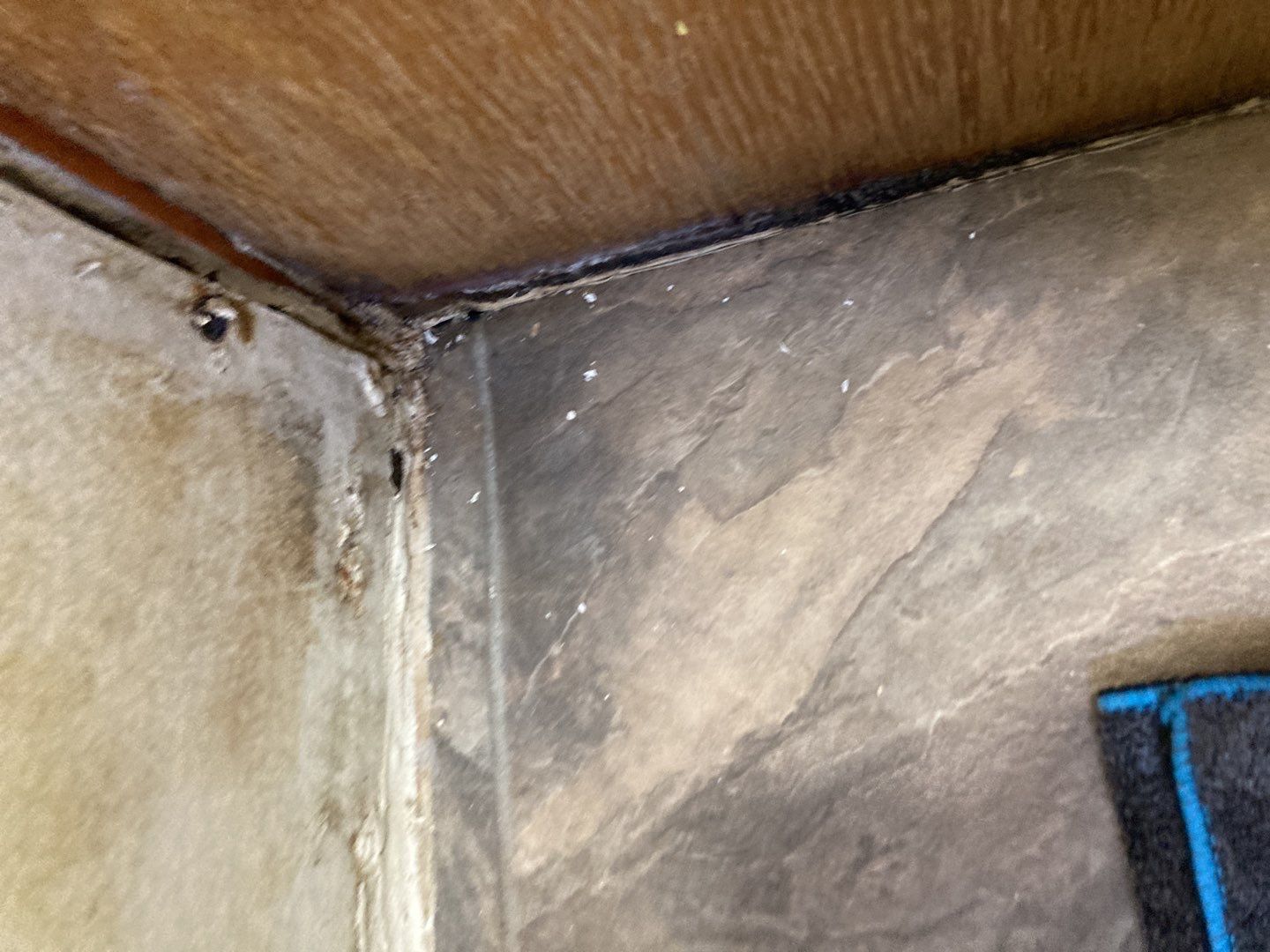 Water Damage in Bathroom by Accountable Home Services