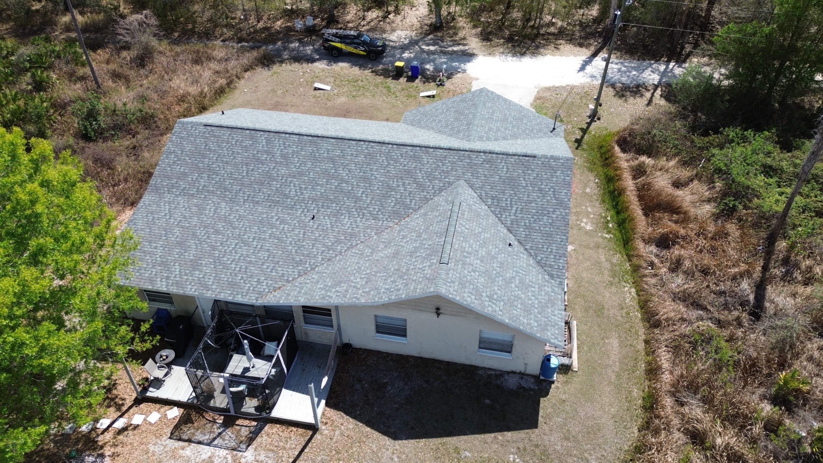 Residential Reroof in Sebring FL by Gold Key Roofing