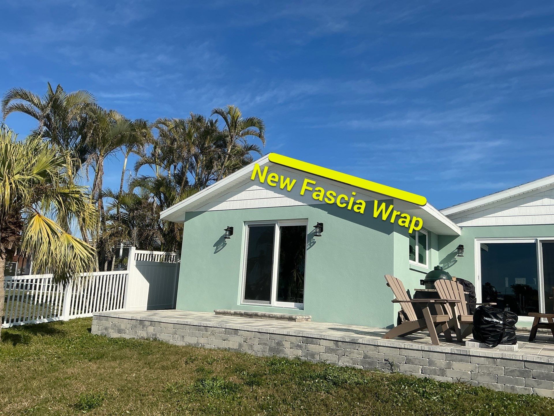 New Fascia using Fascia in Madeira FL by Gutter Professors