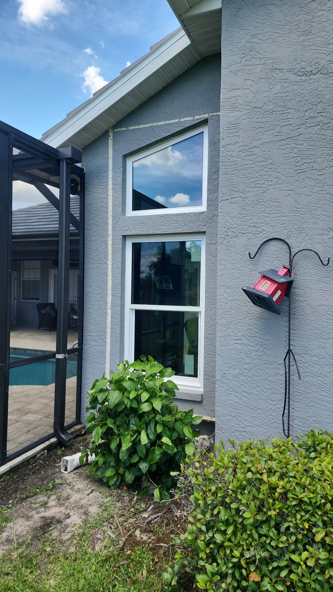 Window Installation using PGT Vinyl by Windows For Life 