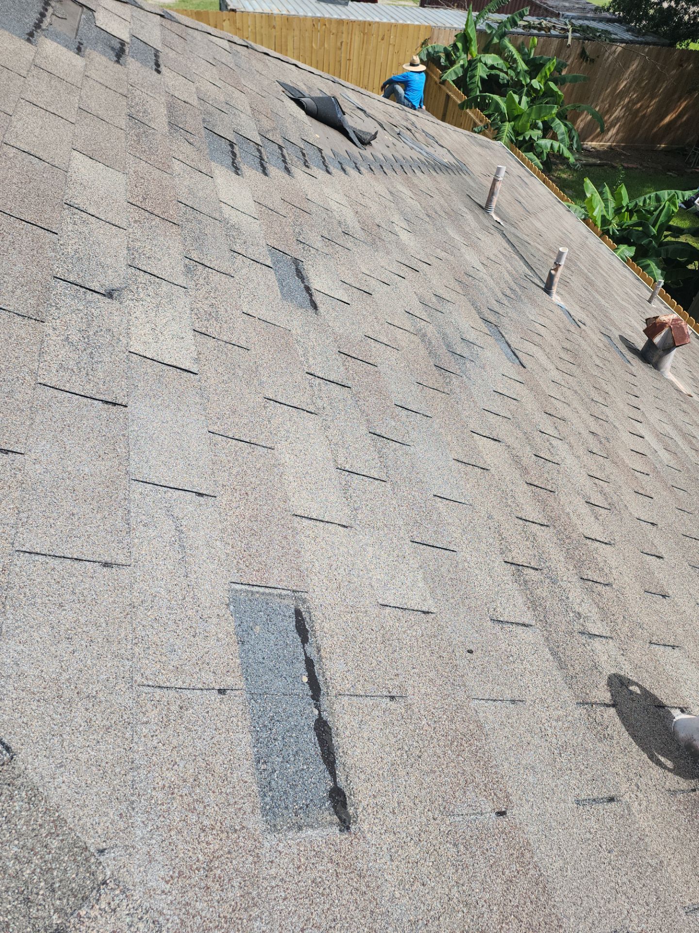 Residential Roofing Installation using Owen's Corning Duration (Lifetime) Shingles by Roof Repair Company