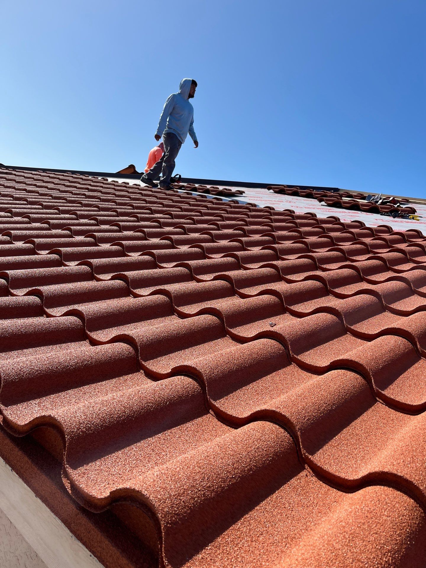 Decra Stone-Coated Metal Roof Installation for Bonita Springs Estate by cordova home services