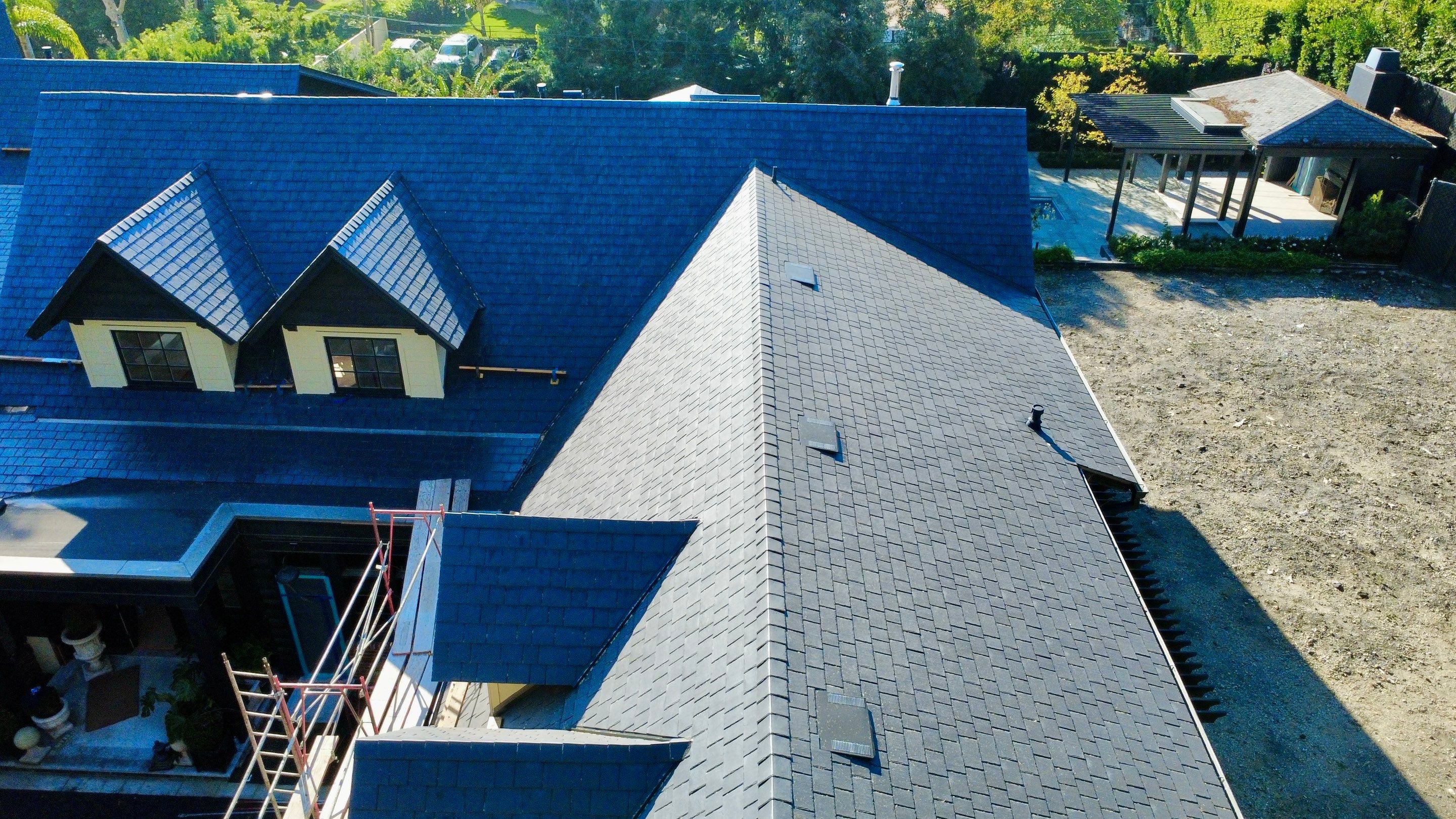 Synthetic Slate Tile Project in Brentwood by Hull Brothers Roofing