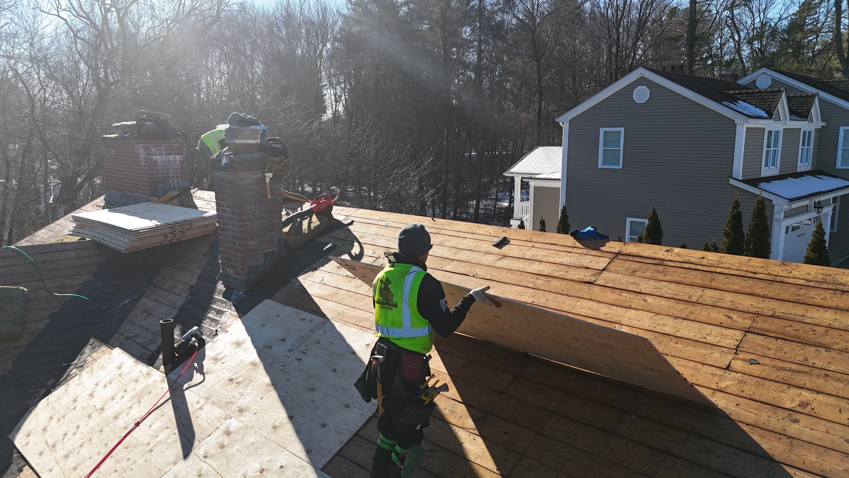 Owens Corning Duration: Estate Gray in West Hartford by Golden Shield Roofing