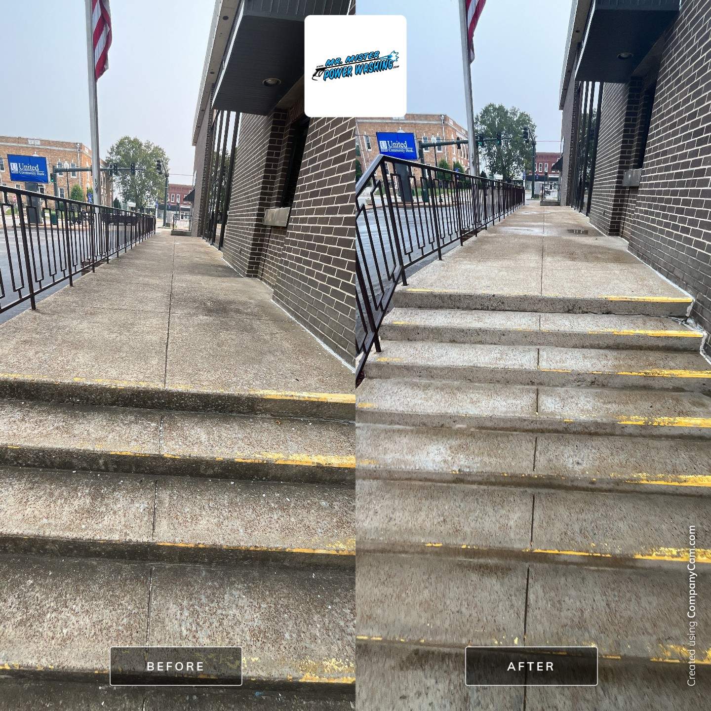 United Communications  Centerville by Mr. Mister Power Washing