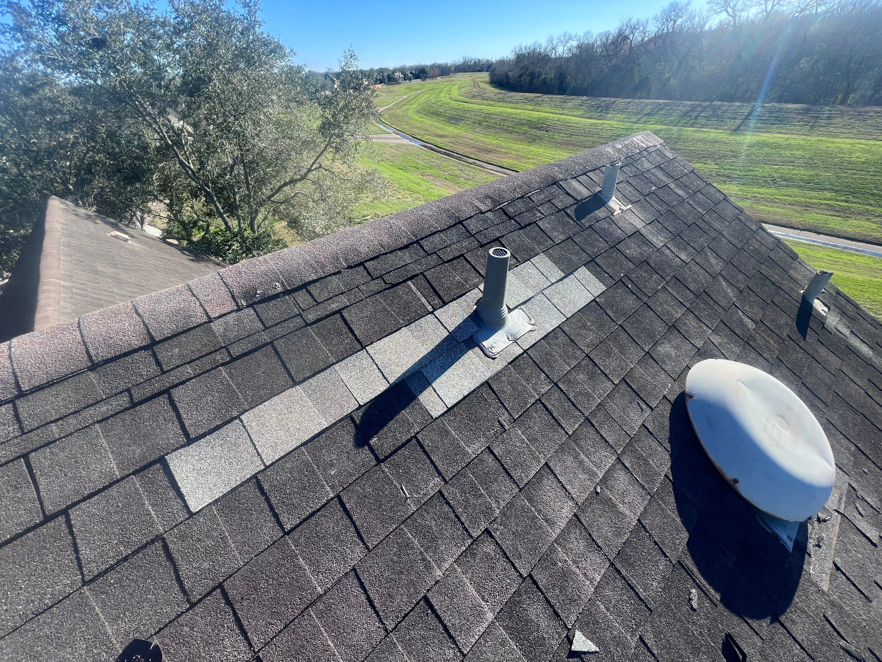 Residential Roofing Installation using Owen's Corning Duration (Lifetime) Shingles by Roof Repair Company